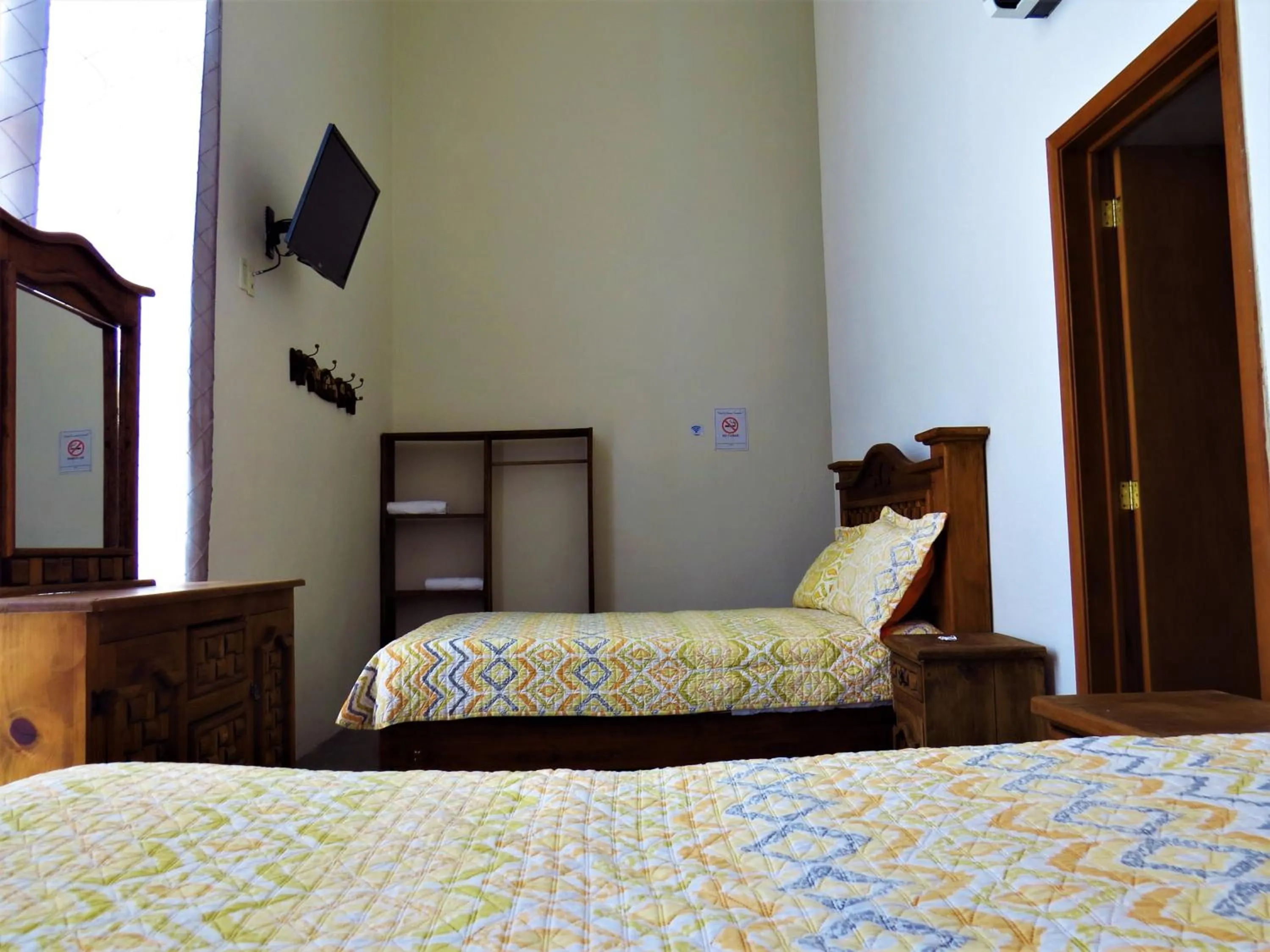 Bed in Hotel Purisima Concepción