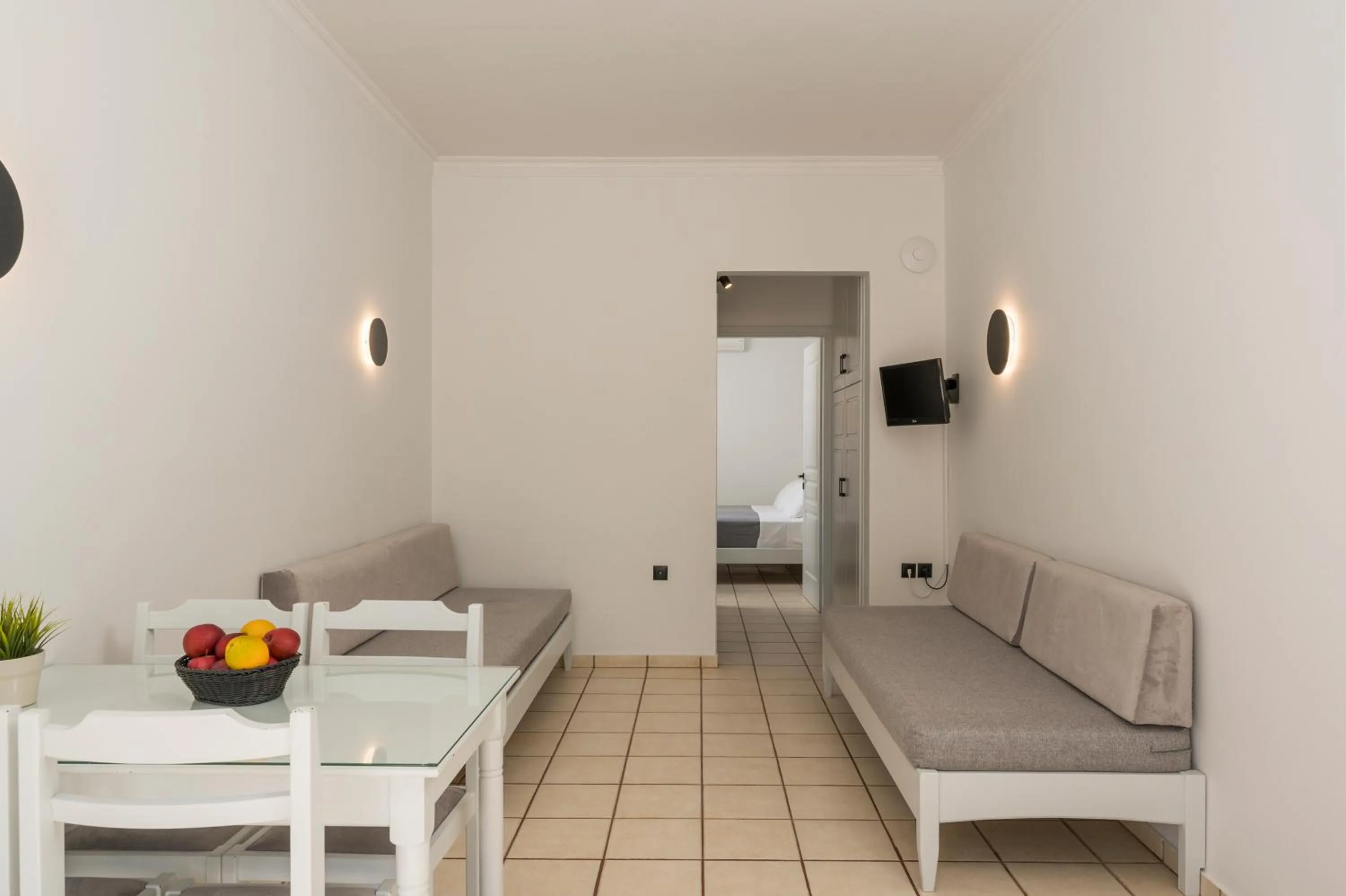 Living room in Hotel Caretta Beach