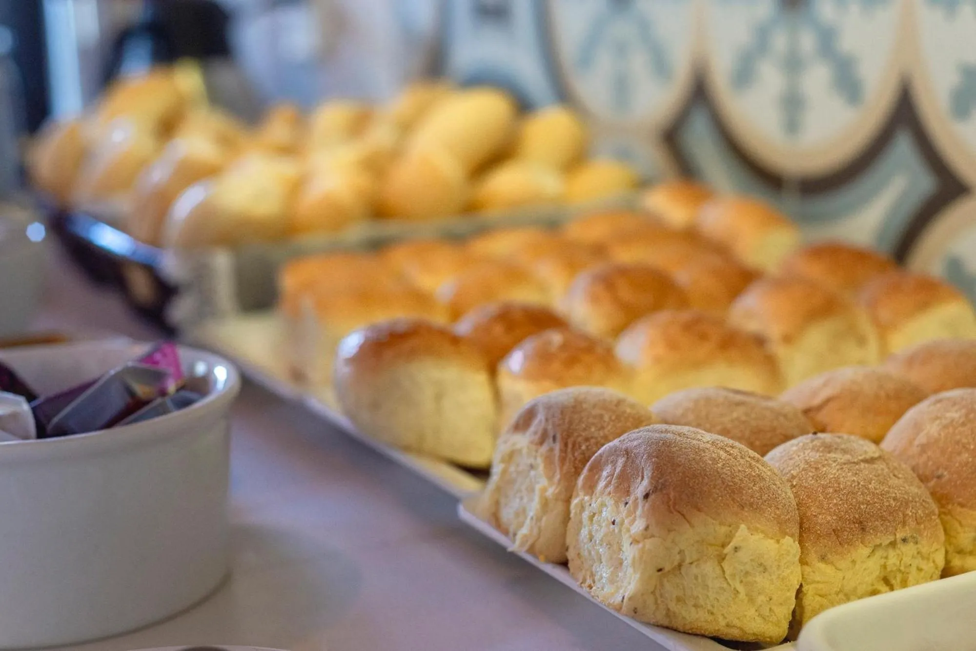 Buffet breakfast in Pousada Vila do Porto