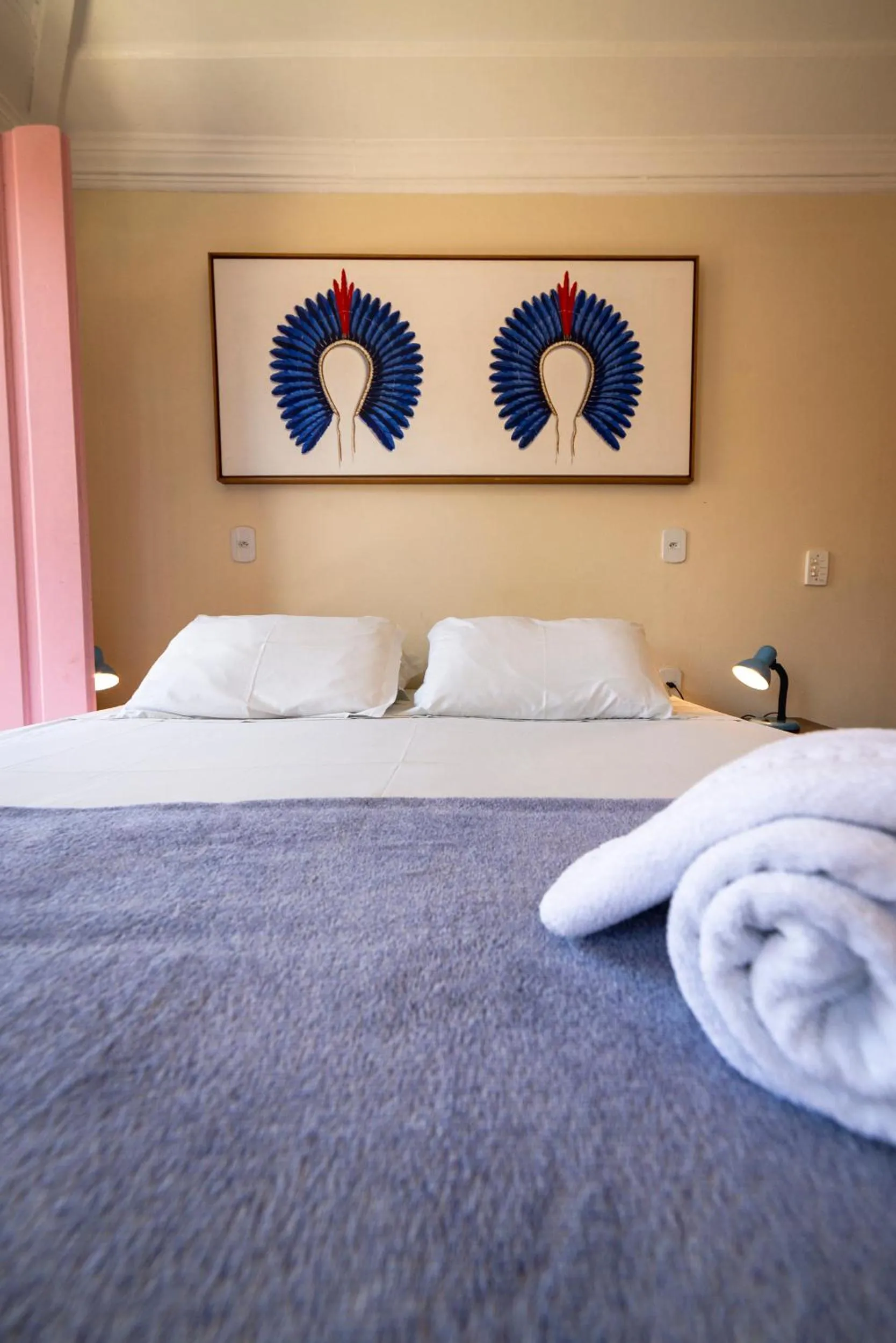 Bed in Pousada Vila do Porto