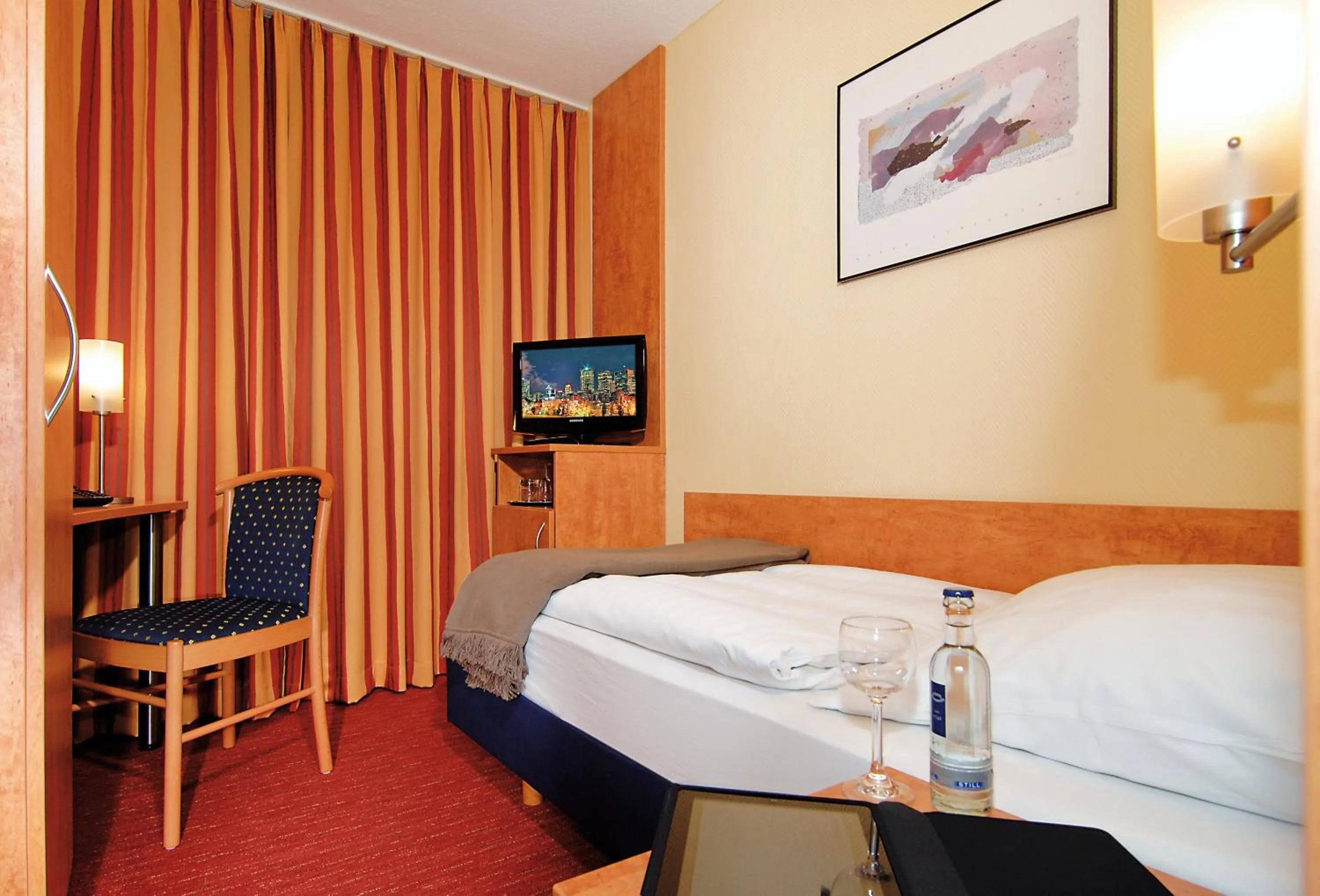 Bed in Hotel Ostmeier