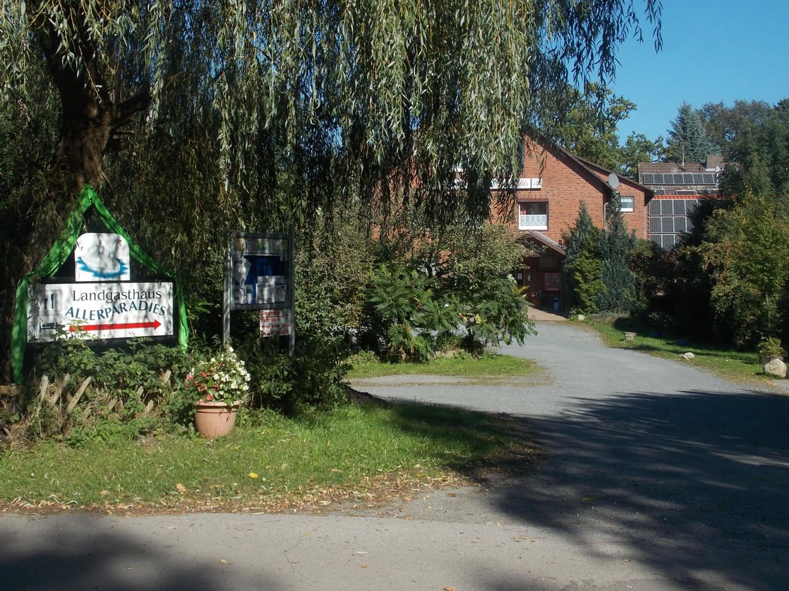 On site in Landgasthof Allerparadies