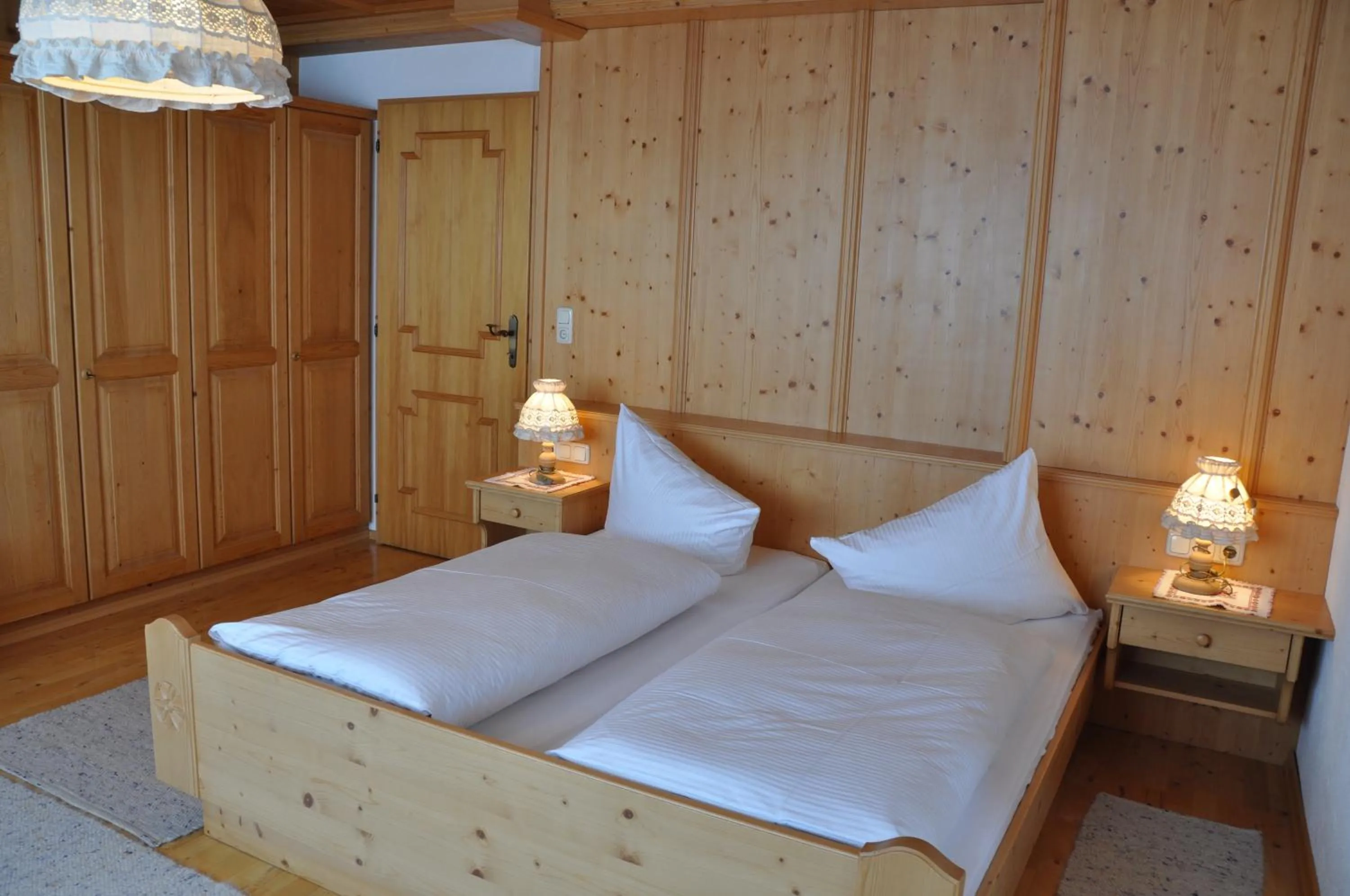 Bedroom, Bed in Gasthof Valluga