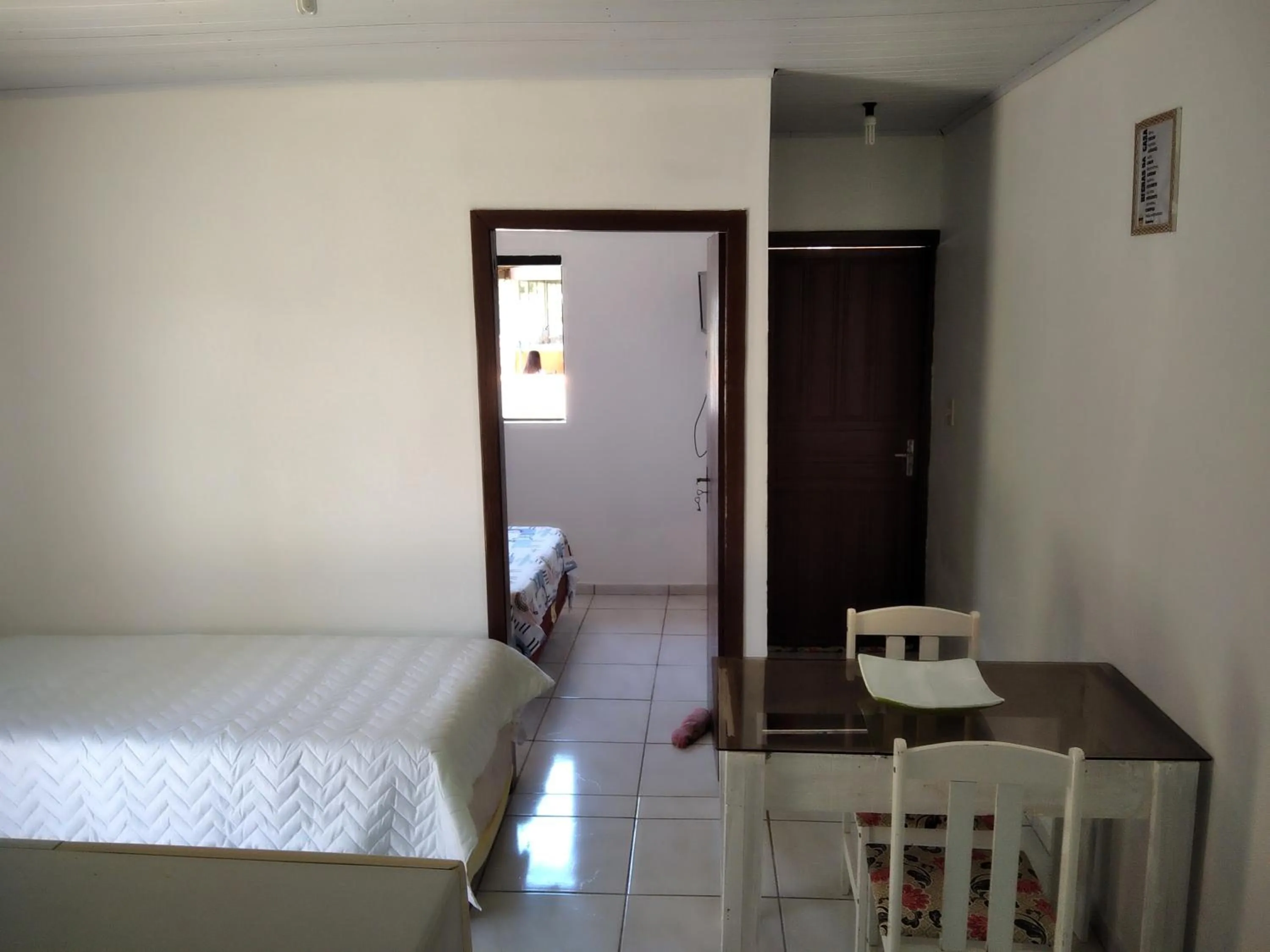 Bed in Pousada da Heloisa