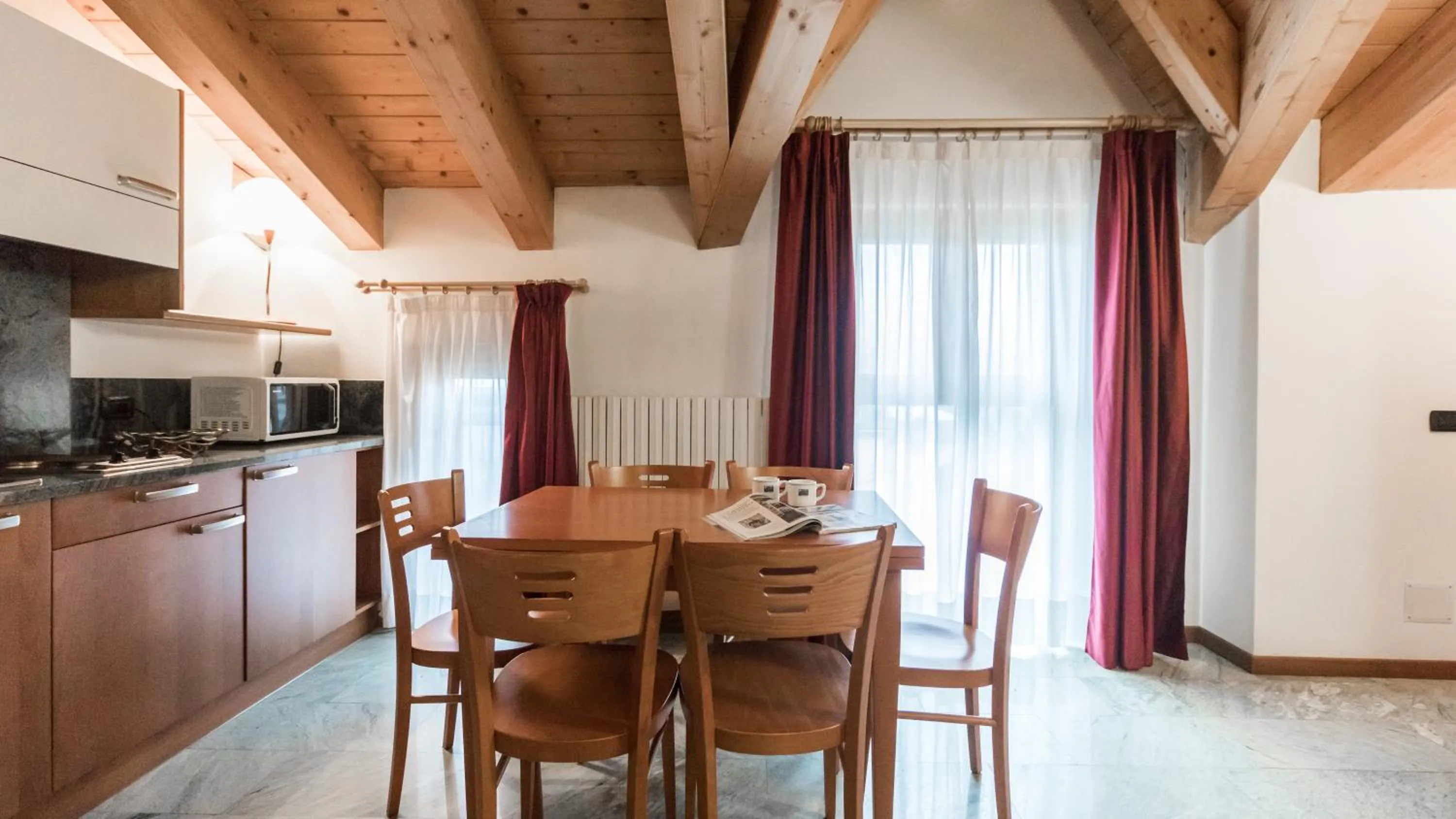 Kitchen or kitchenette in Residence Pizzo Scalino