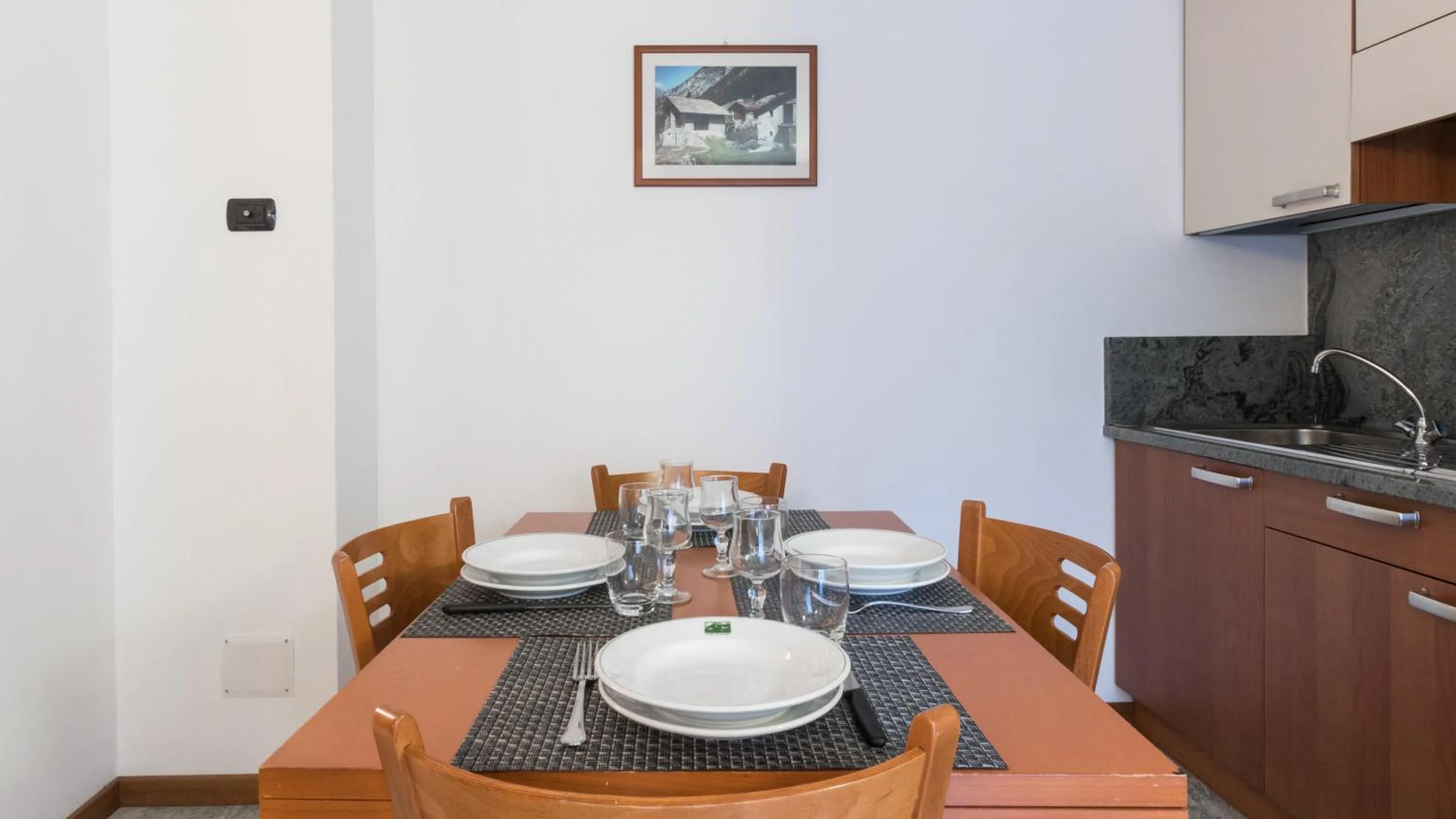 Kitchen or kitchenette in Residence Pizzo Scalino