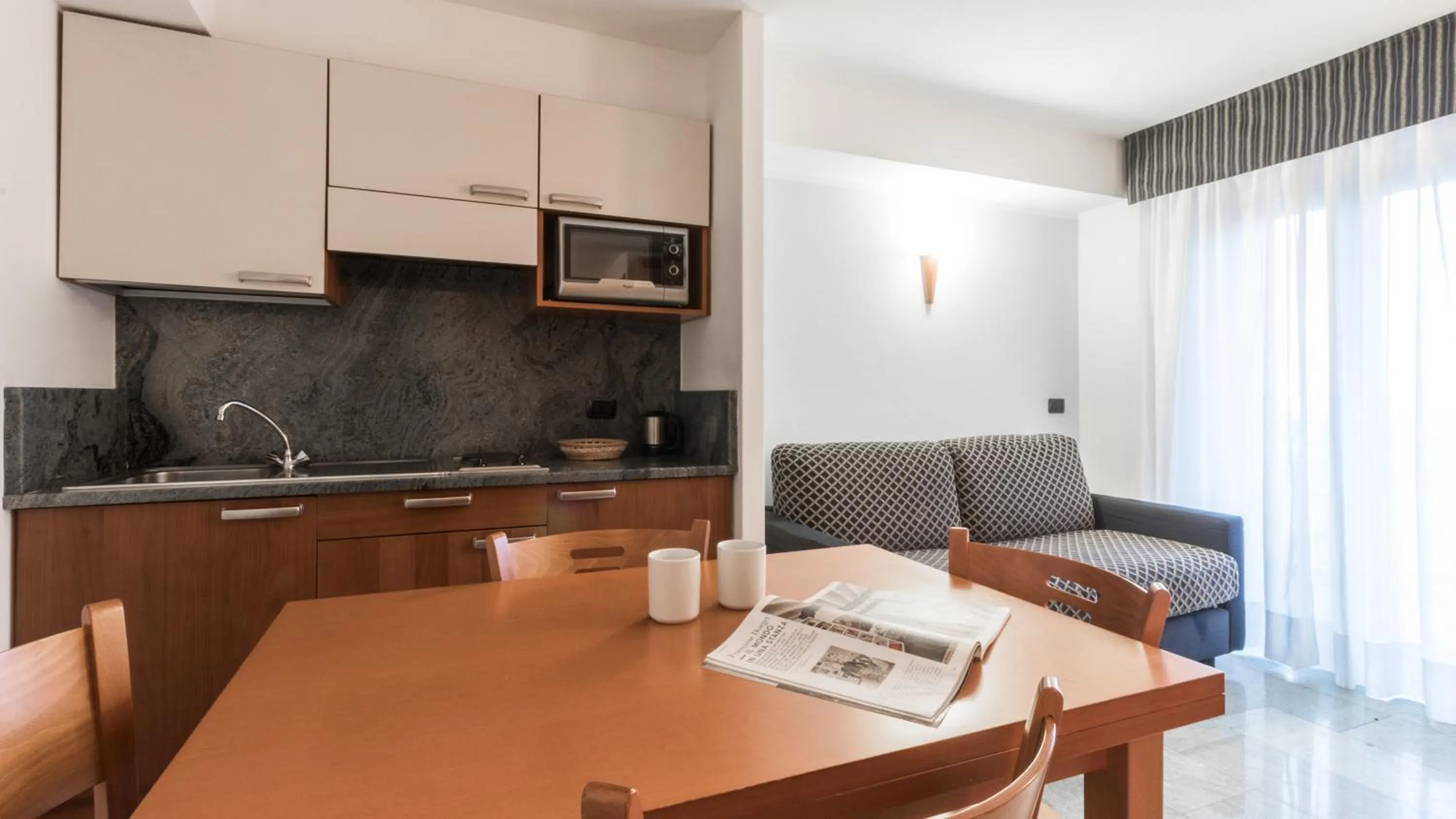 Living room in Residence Pizzo Scalino