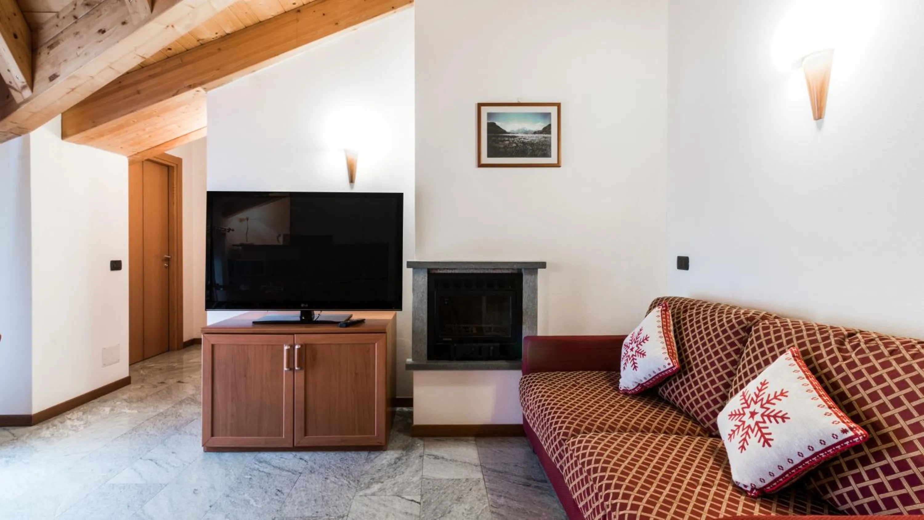 Living room in Residence Pizzo Scalino