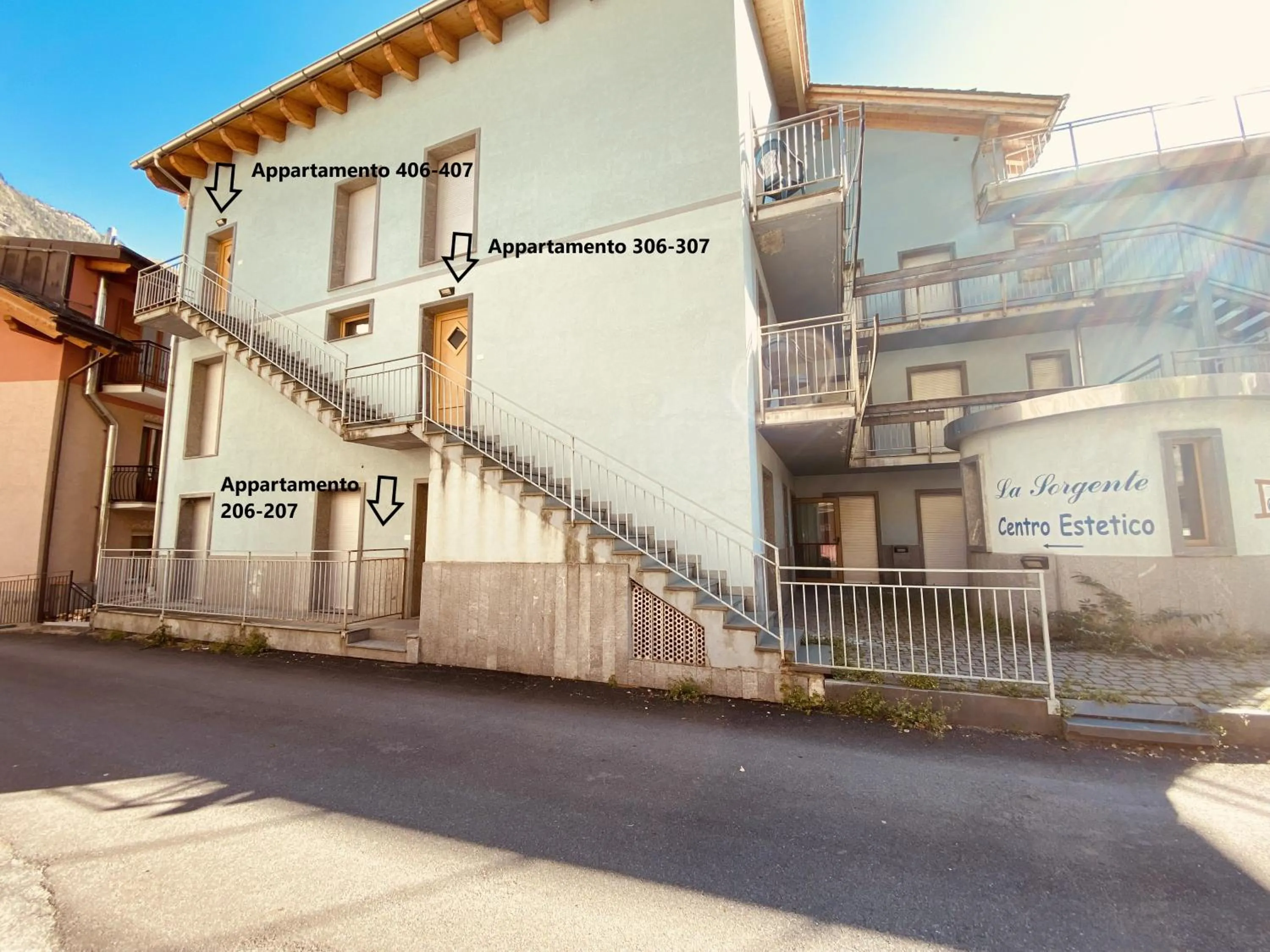 Property building in Residence Pizzo Scalino