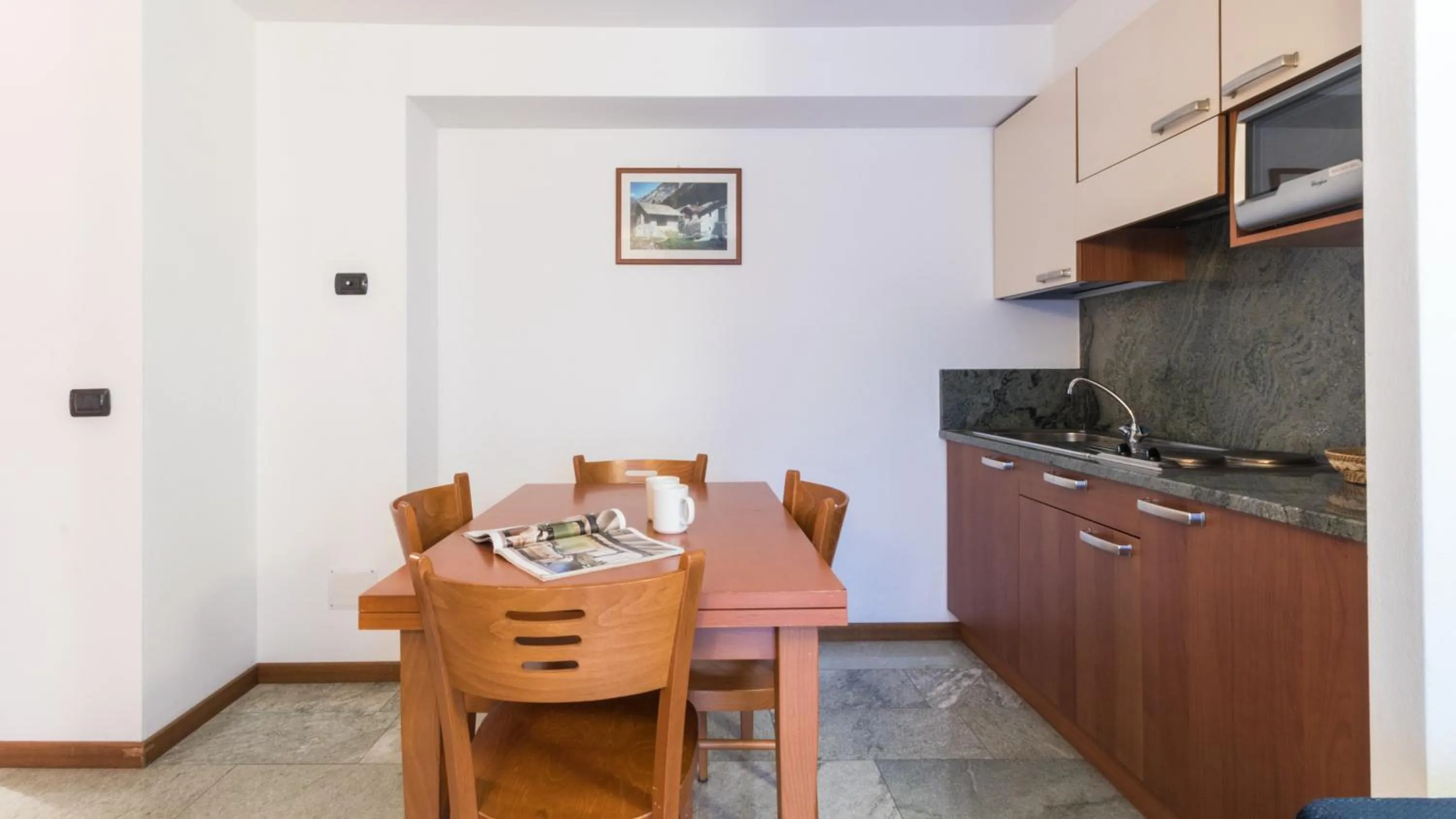 Kitchen or kitchenette in Residence Pizzo Scalino