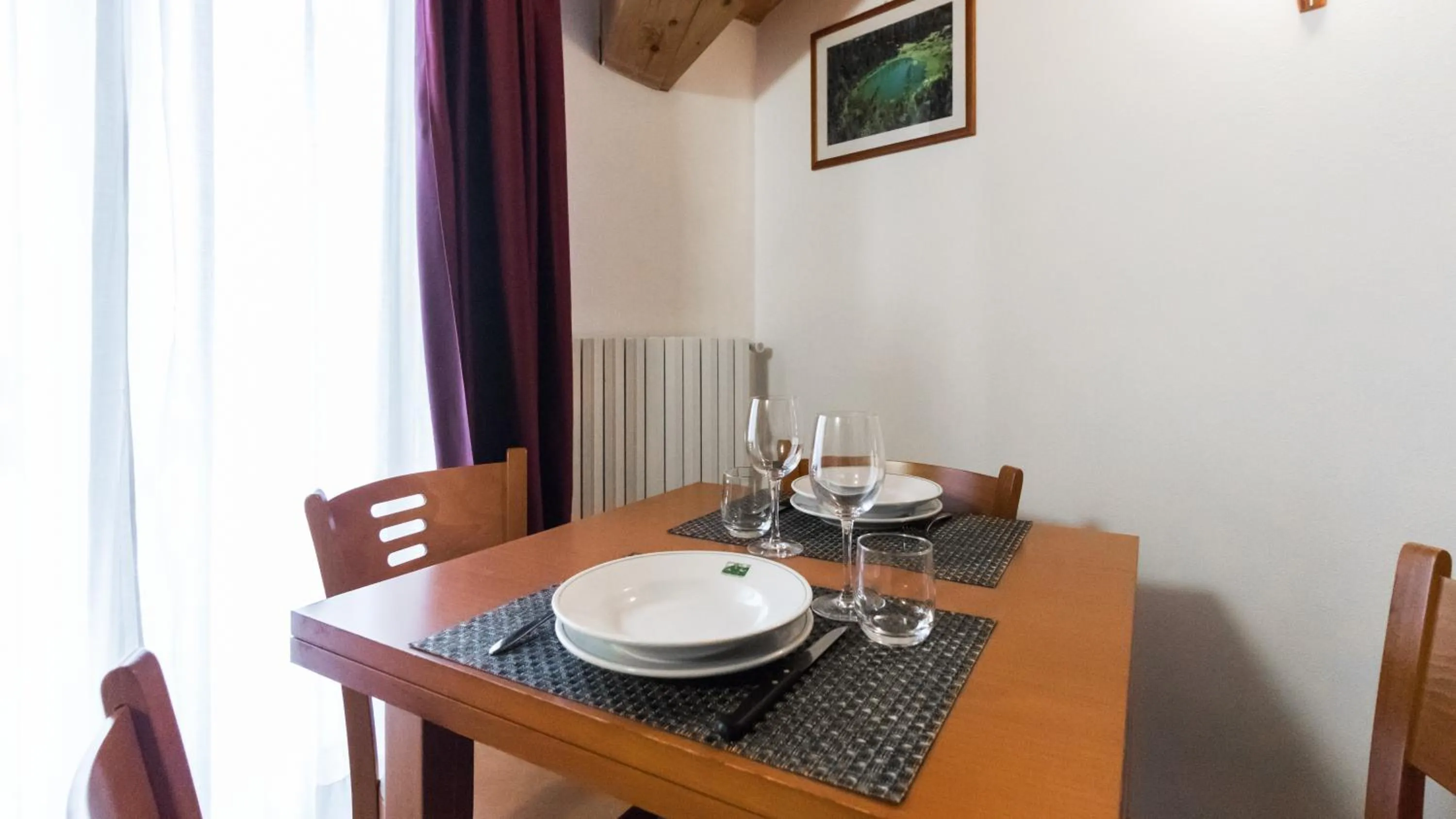 Dining area in Residence Pizzo Scalino