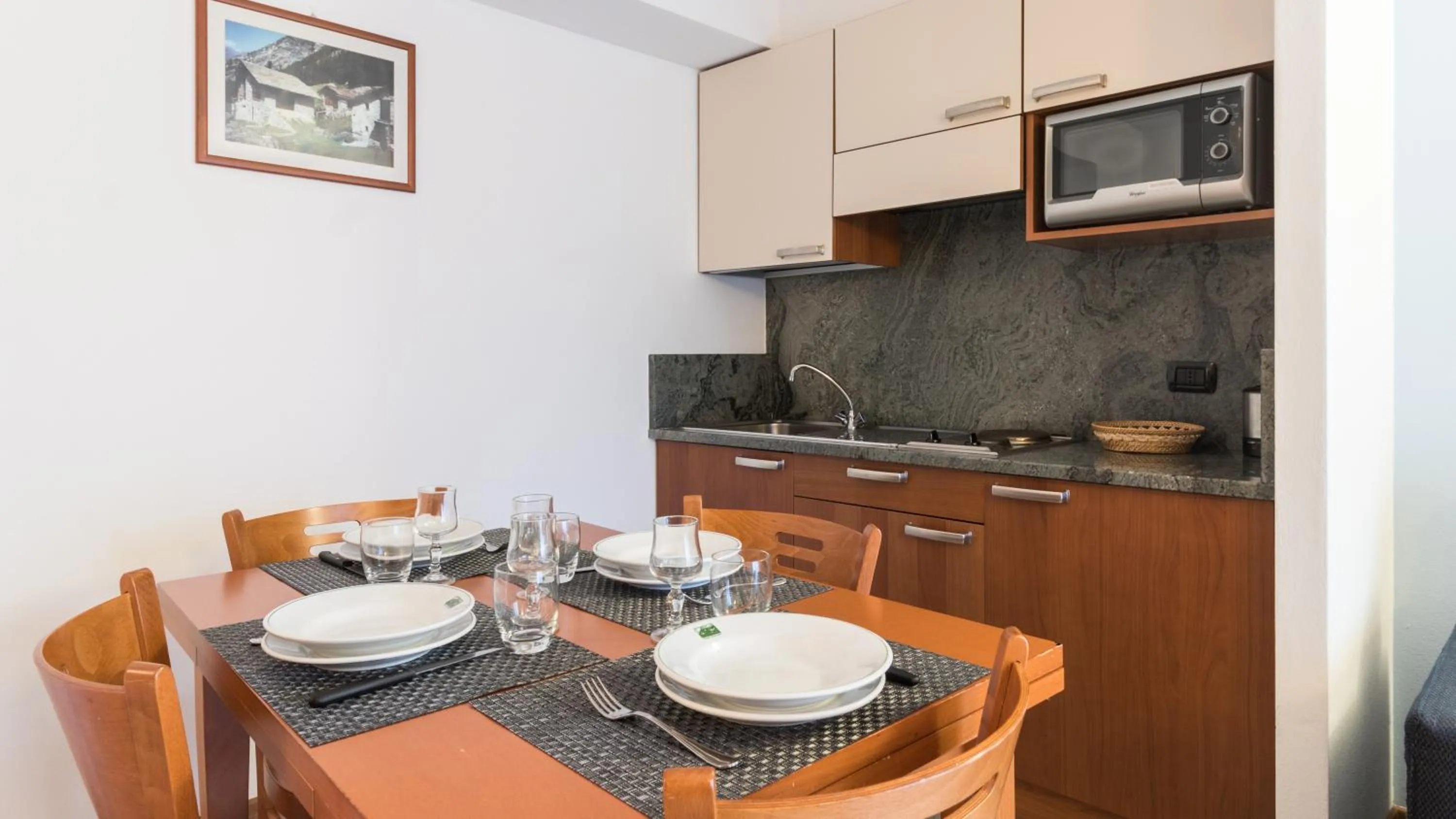 Kitchen or kitchenette in Residence Pizzo Scalino