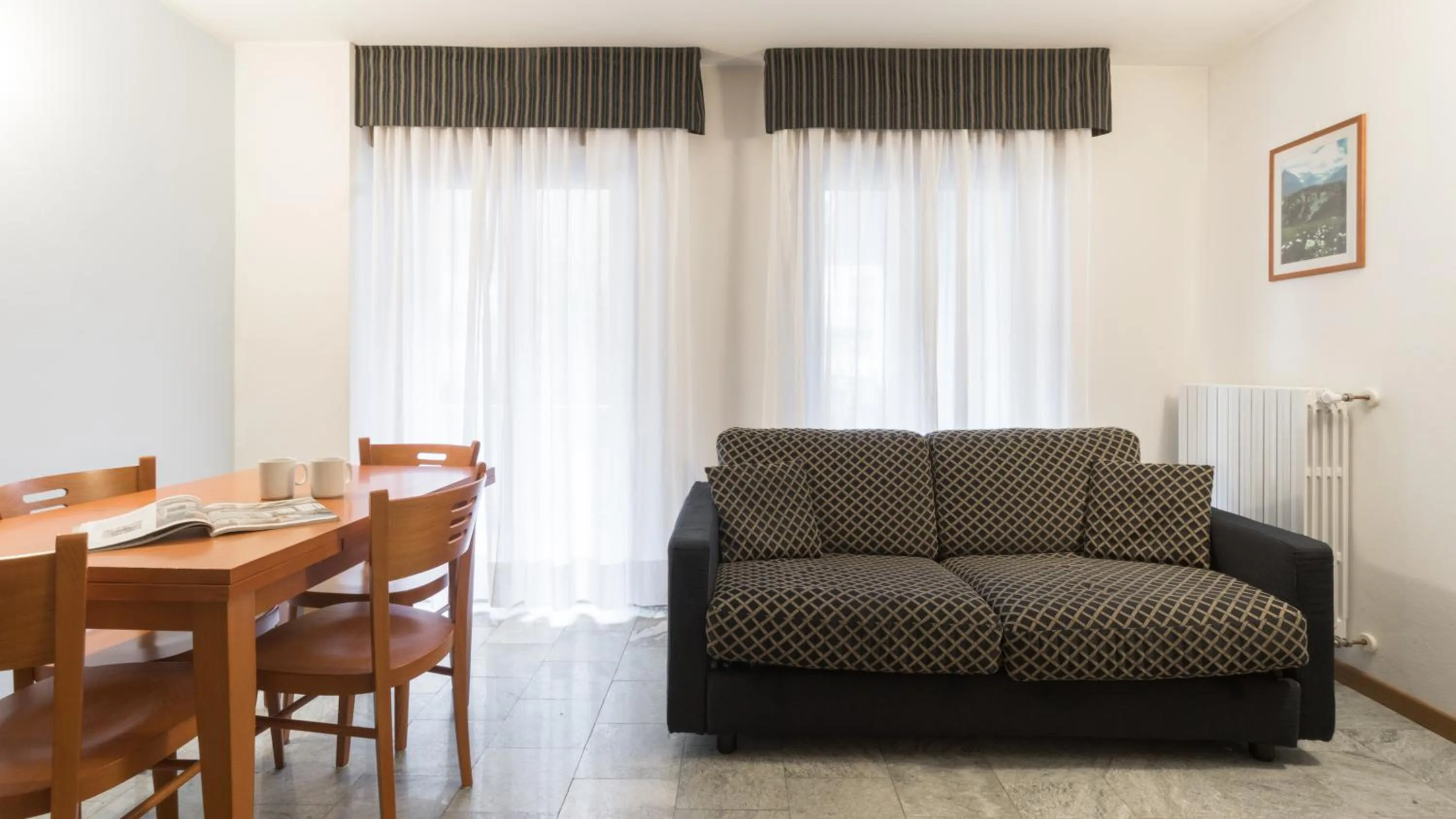 Living room in Residence Pizzo Scalino