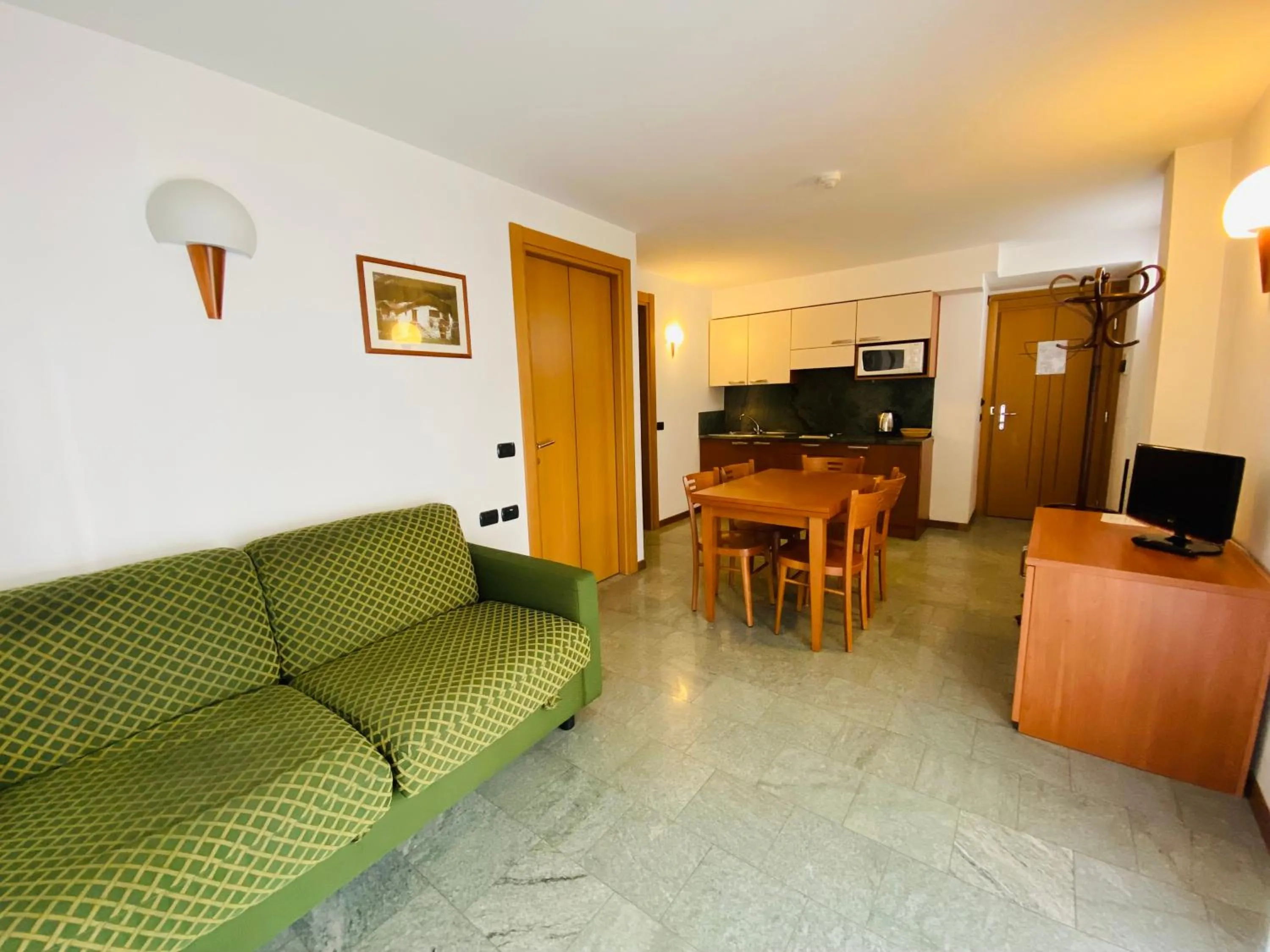 Living room in Residence Pizzo Scalino