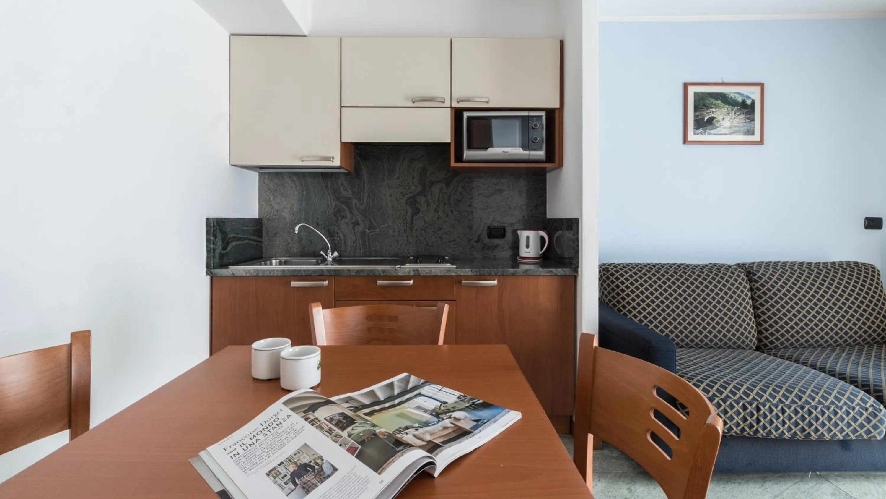 Kitchen or kitchenette in Residence Pizzo Scalino