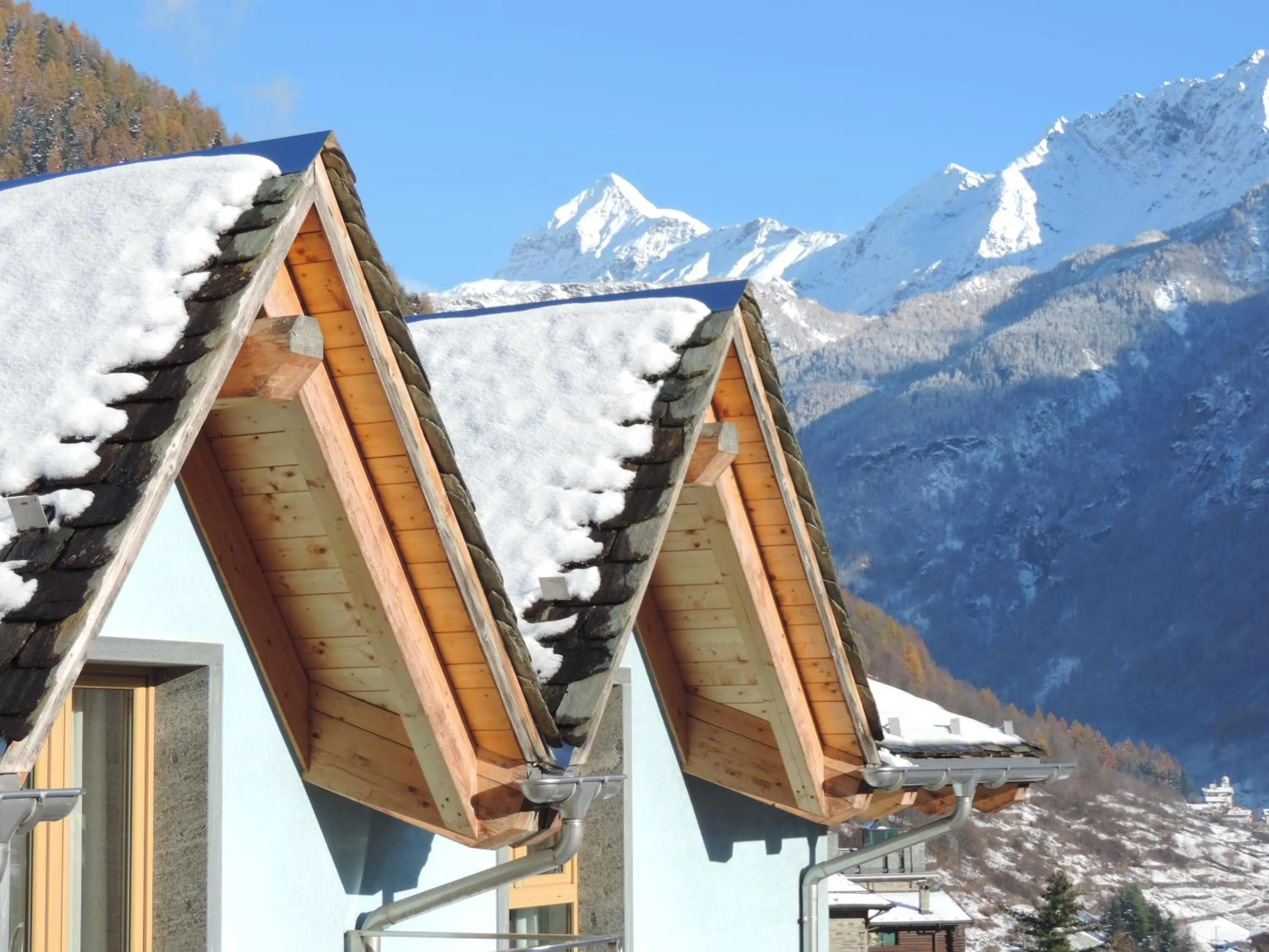 Mountain view in Residence Pizzo Scalino