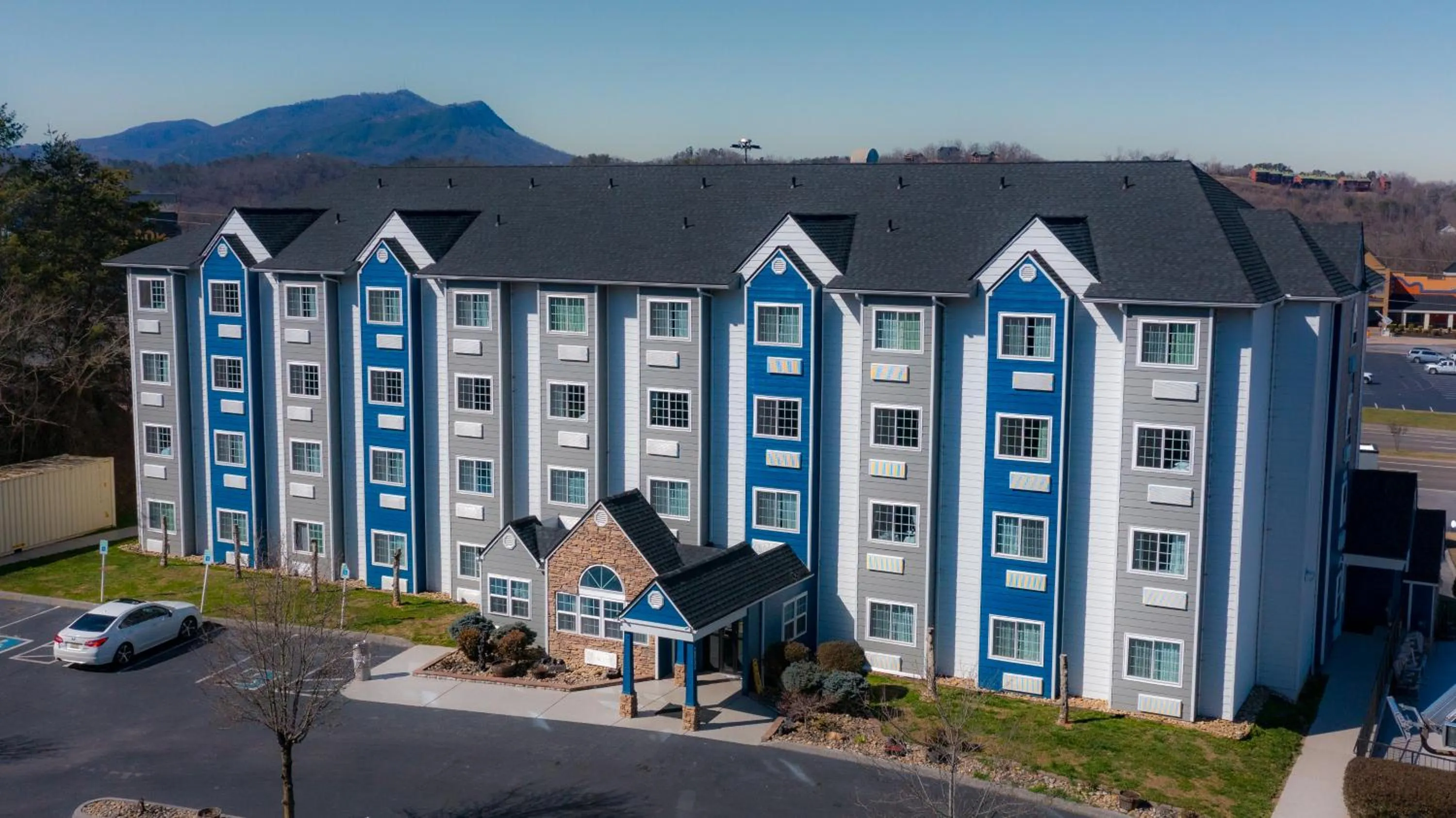 Property building in Microtel Inn & Suites by Wyndham Pigeon Forge