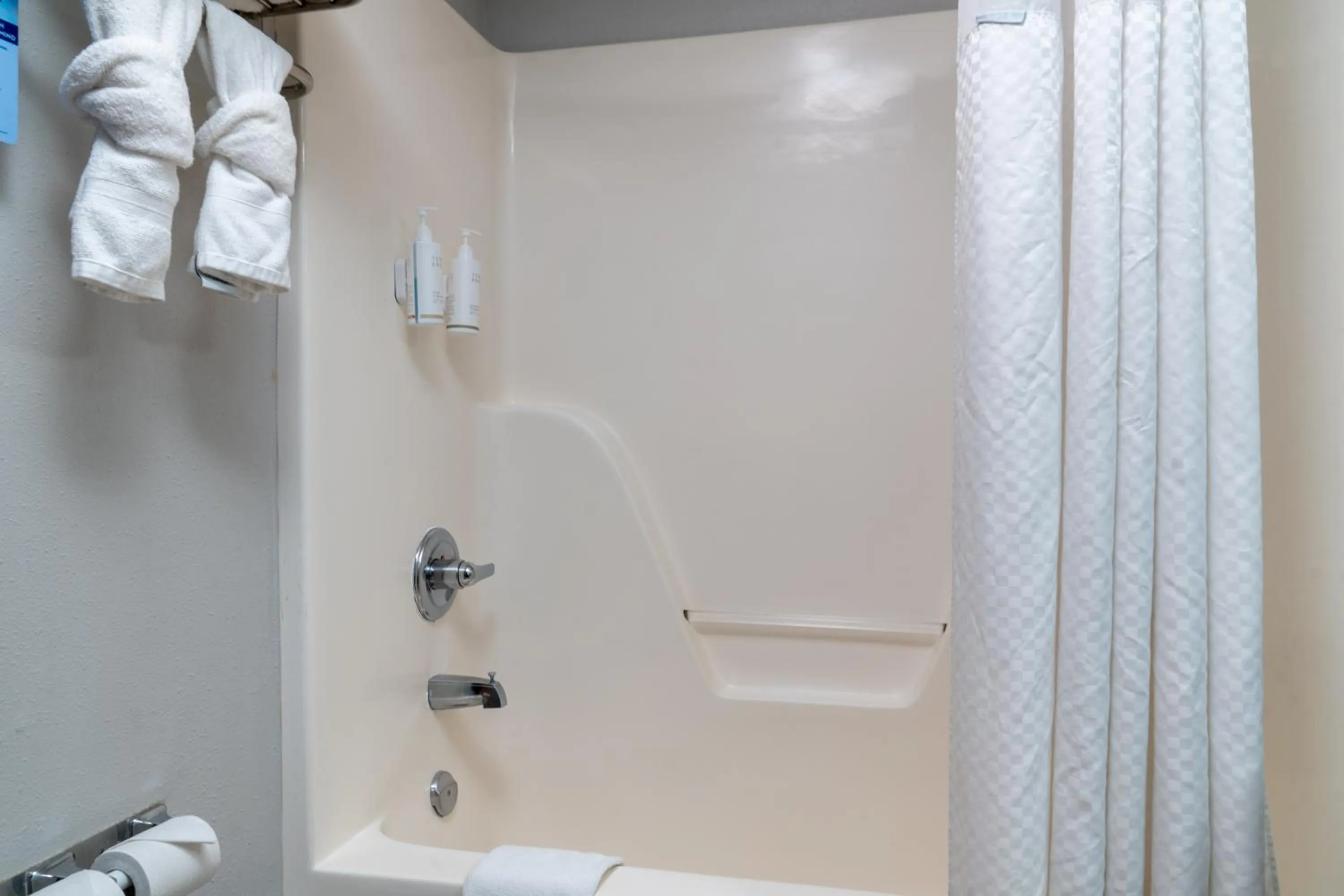 Shower in Microtel Inn & Suites by Wyndham Pigeon Forge