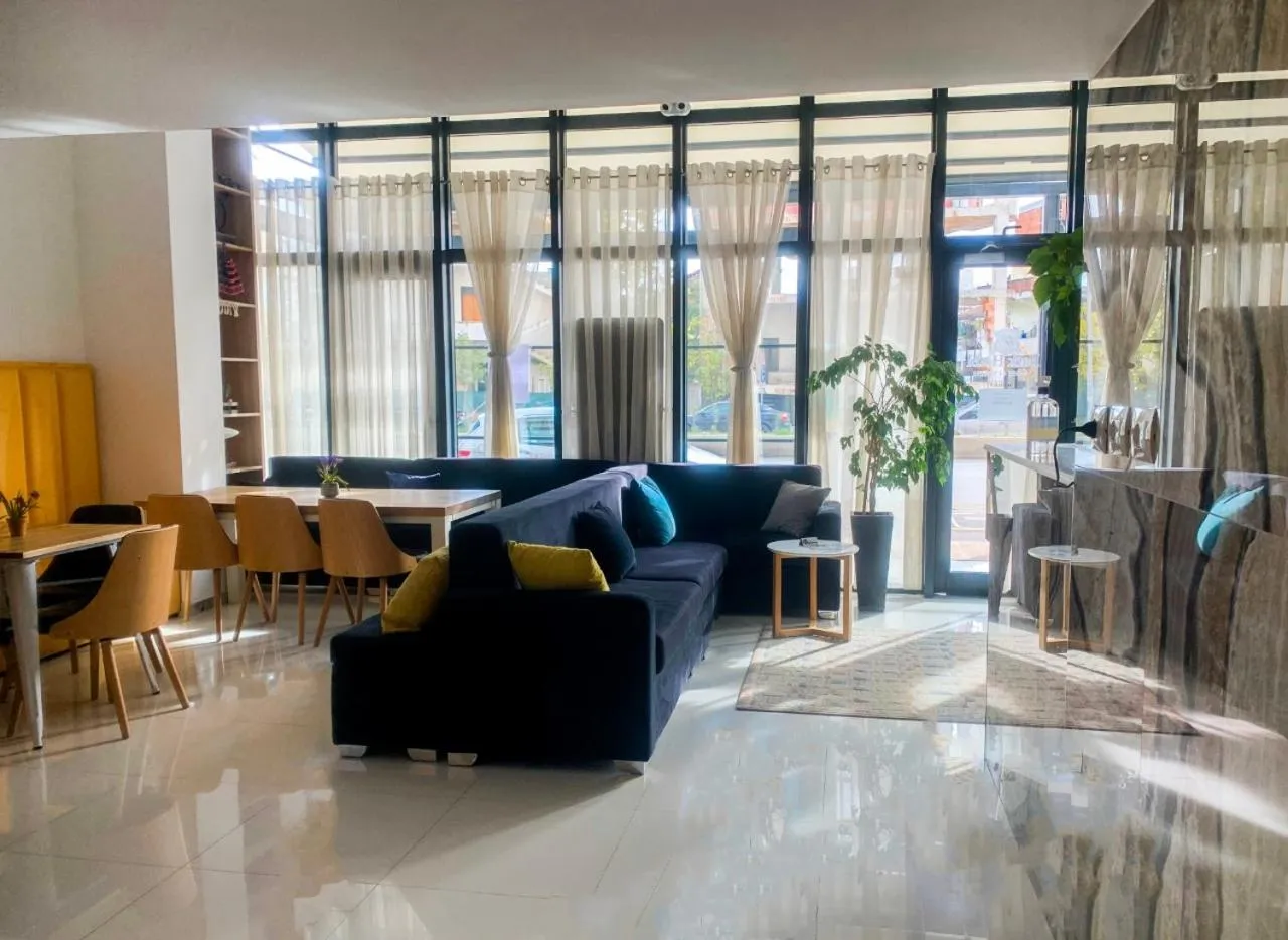 Lobby or reception in Park Hotel Tirana