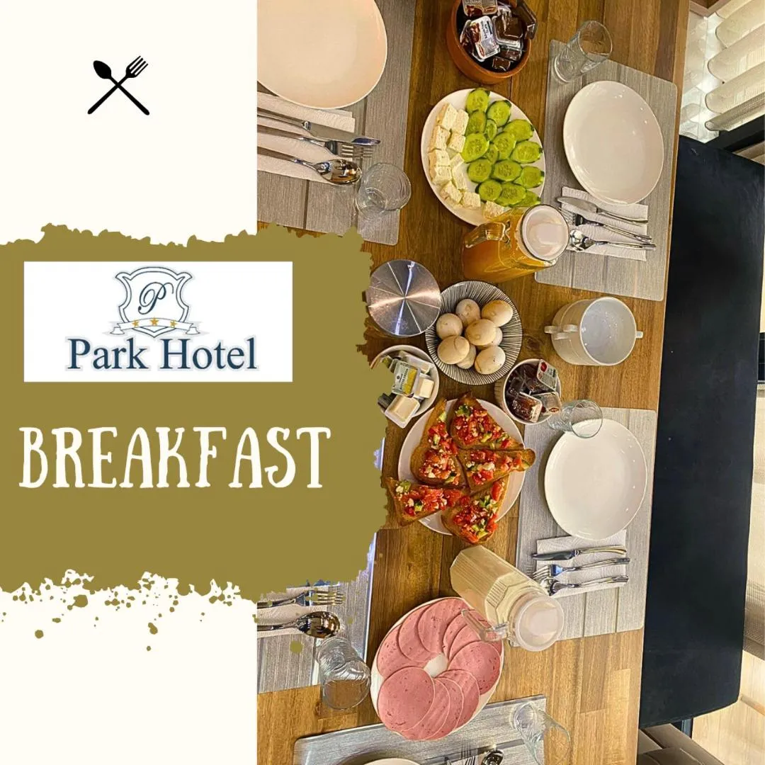 Continental breakfast in Park Hotel Tirana
