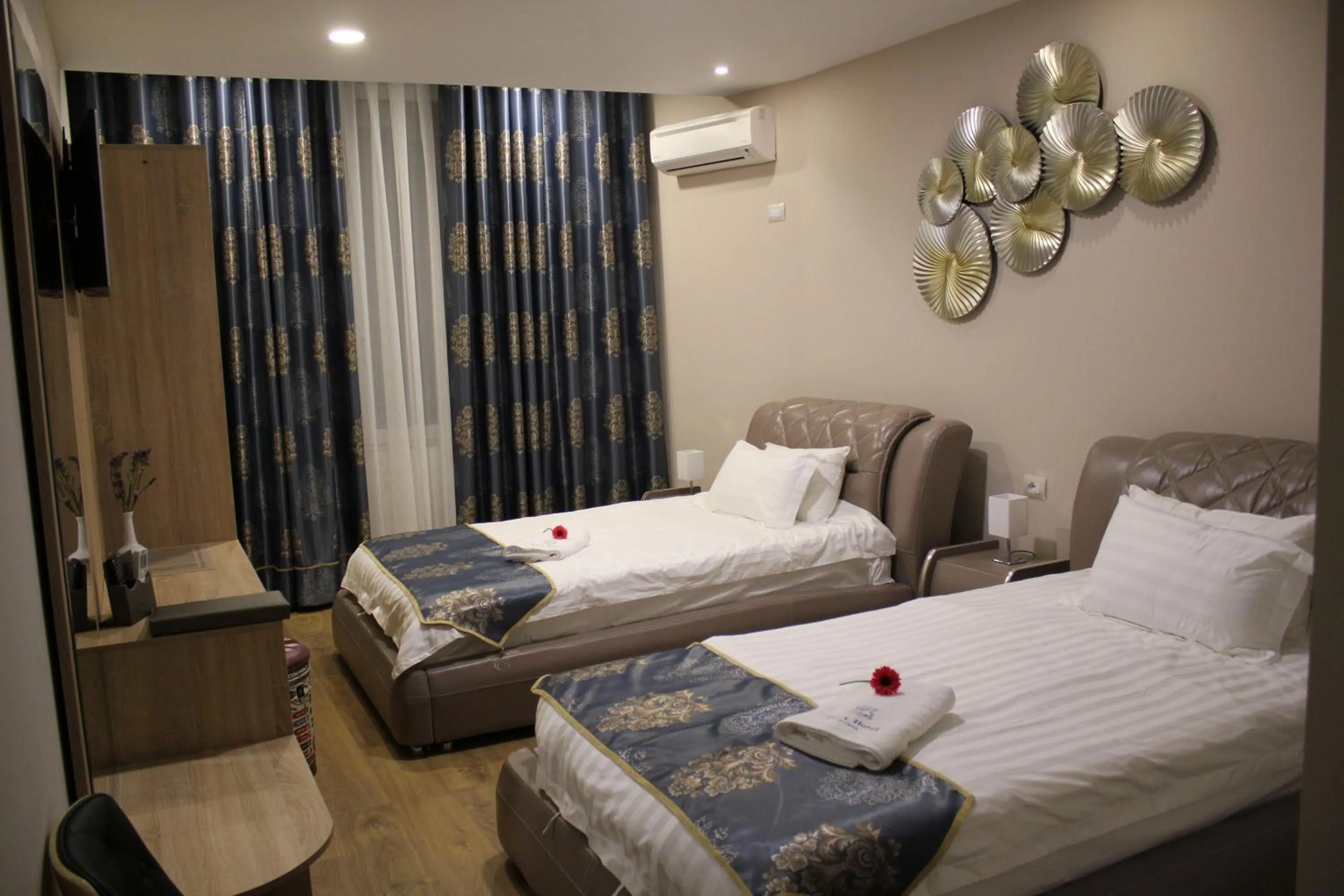 Bed in Park Hotel Tirana