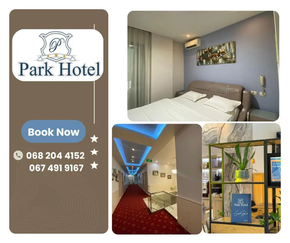 Bed in Park Hotel Tirana