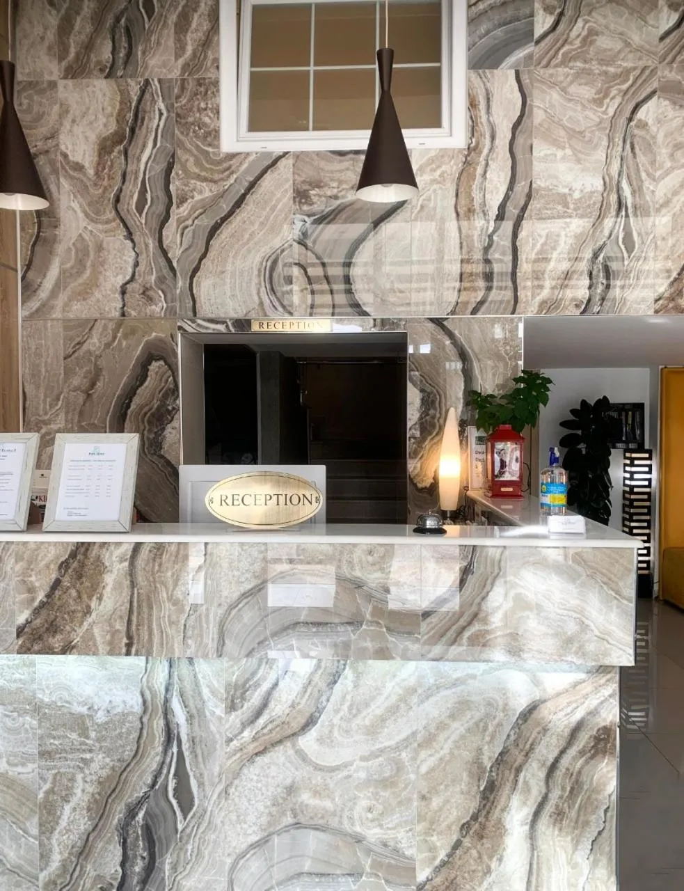 Facade/entrance in Park Hotel Tirana