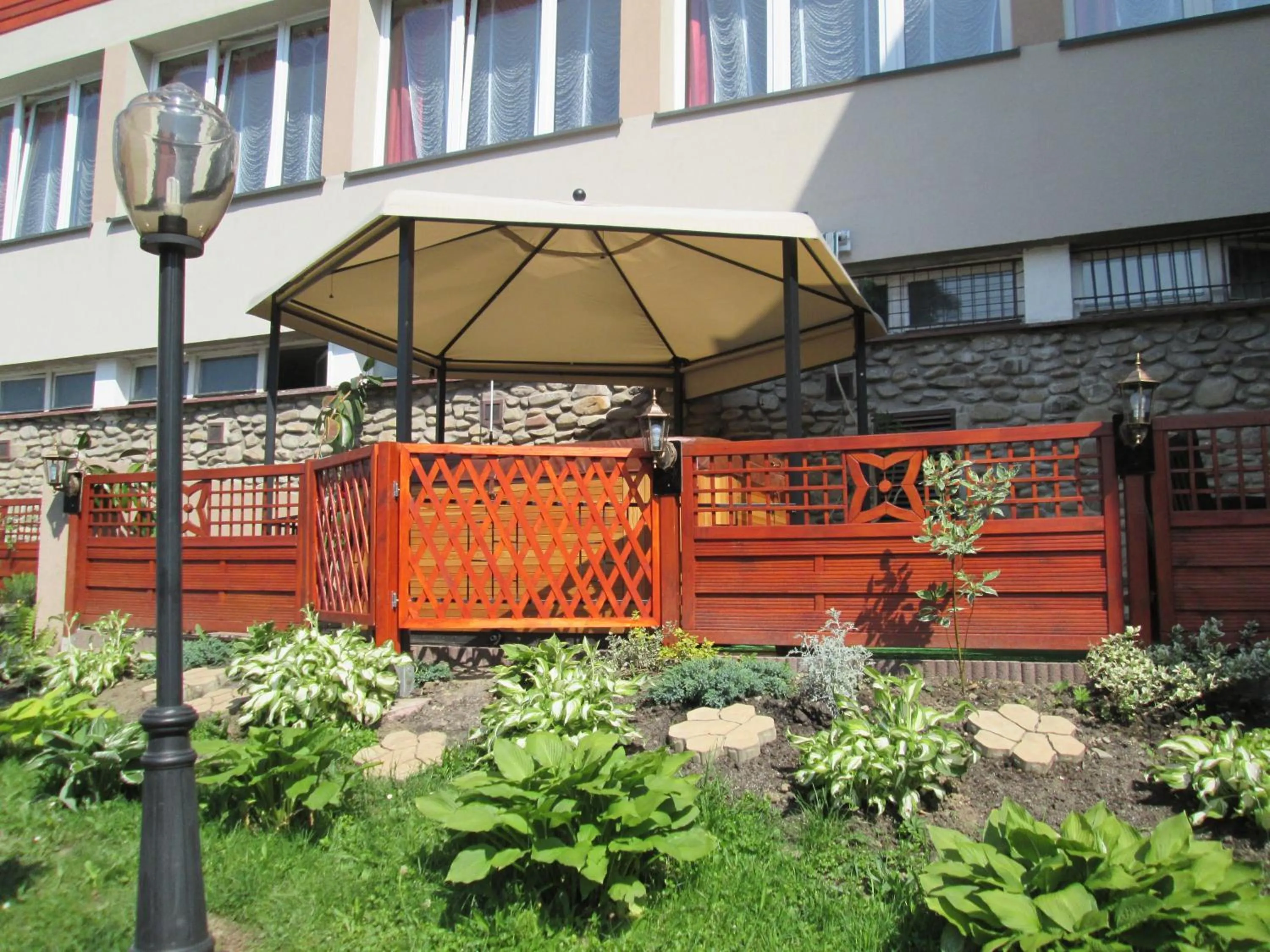 Garden in GWAREK Centrum Wypoczynkowe