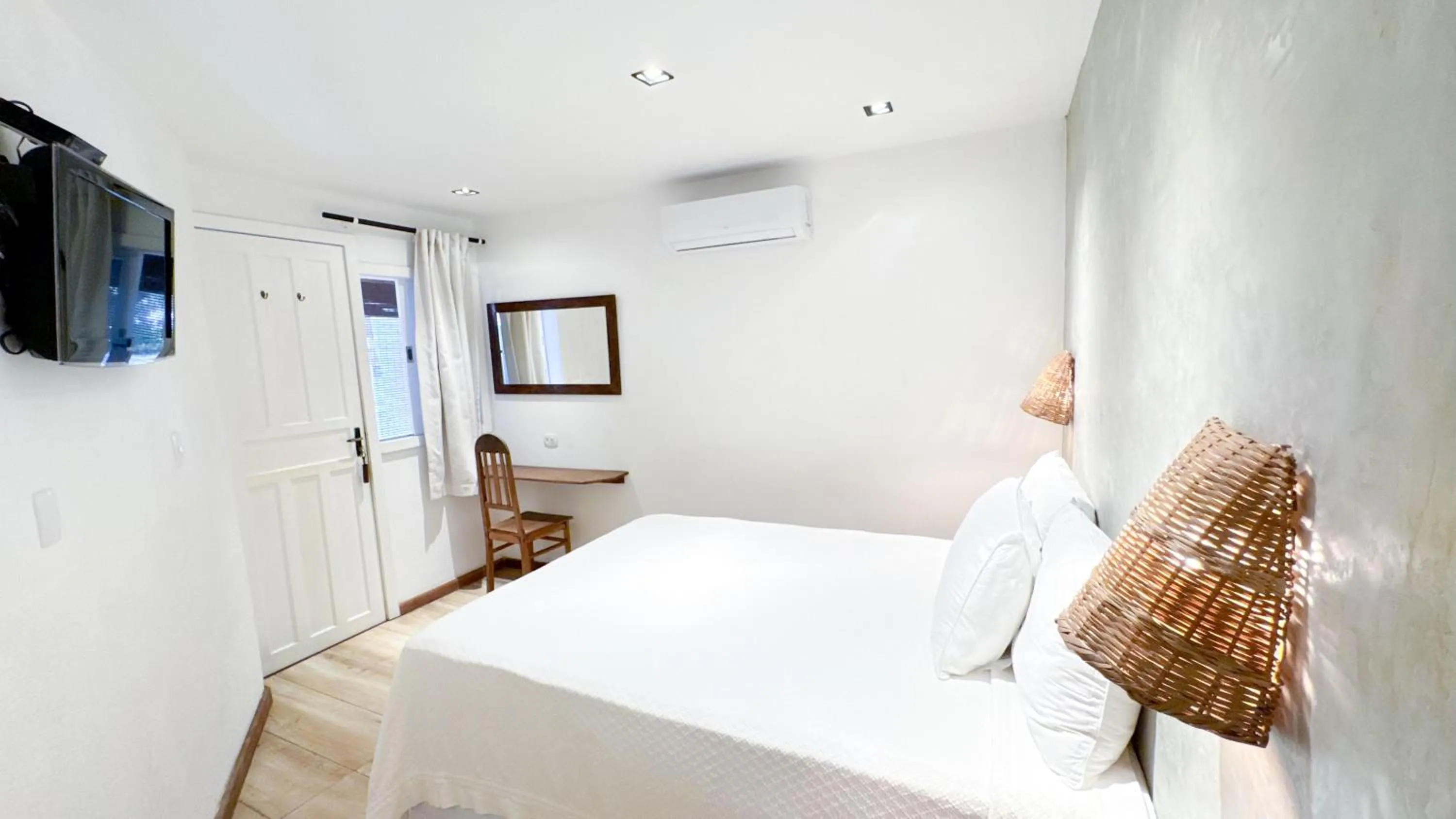 Bedroom, Bed in Villa Santa Fé