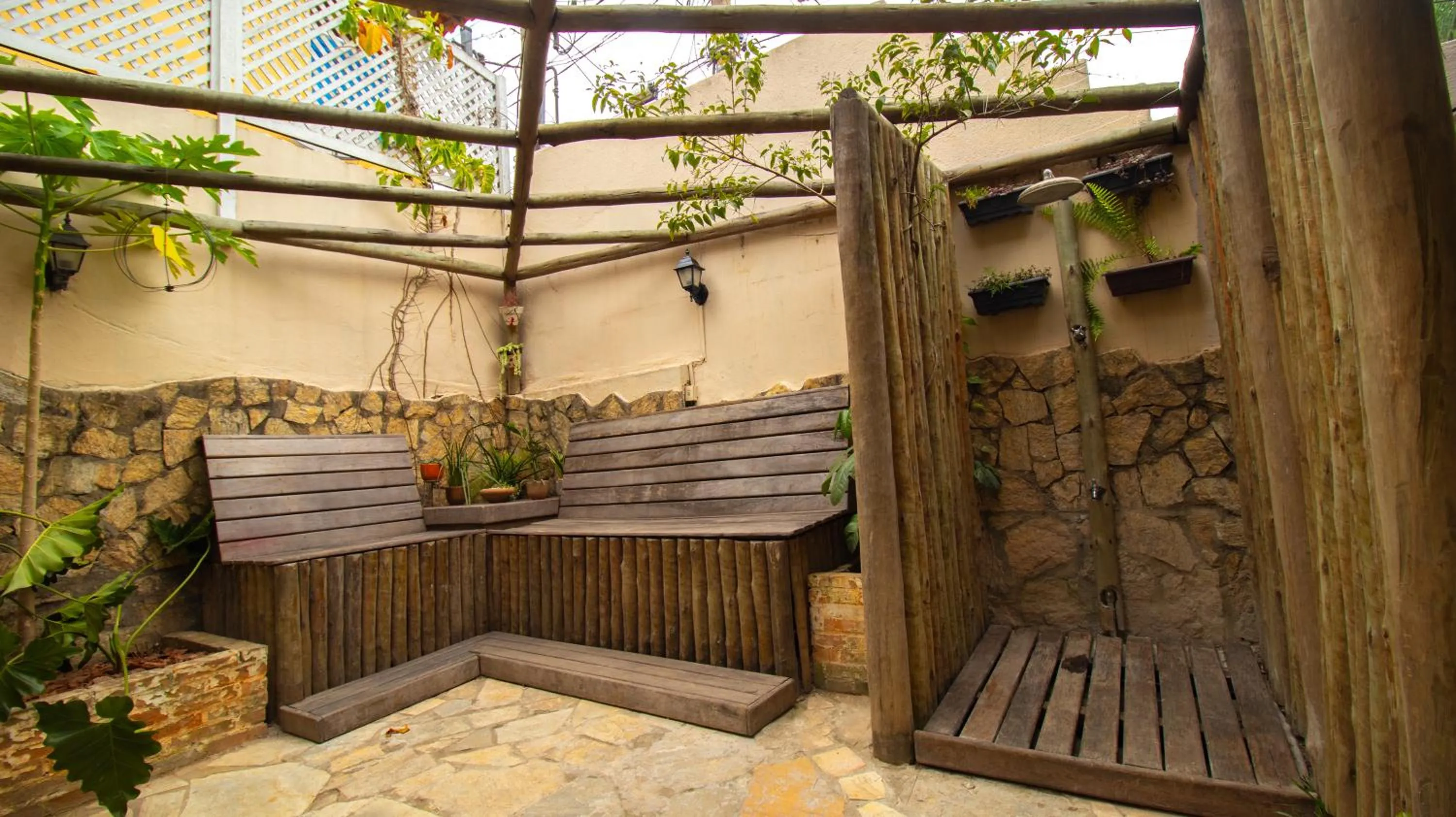 Garden in Villa Santa Fé