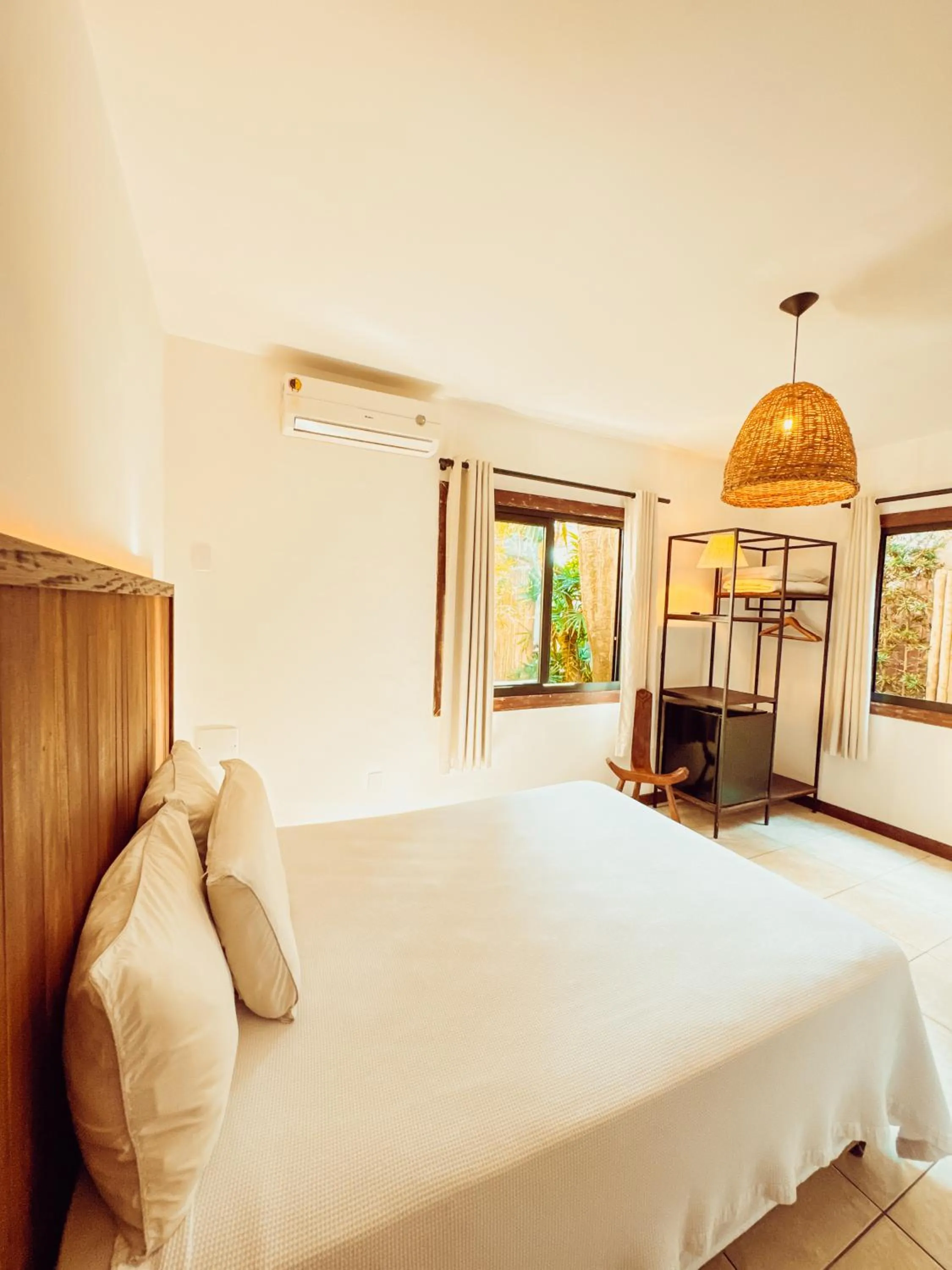 Bedroom, Bed in Villa Santa Fé