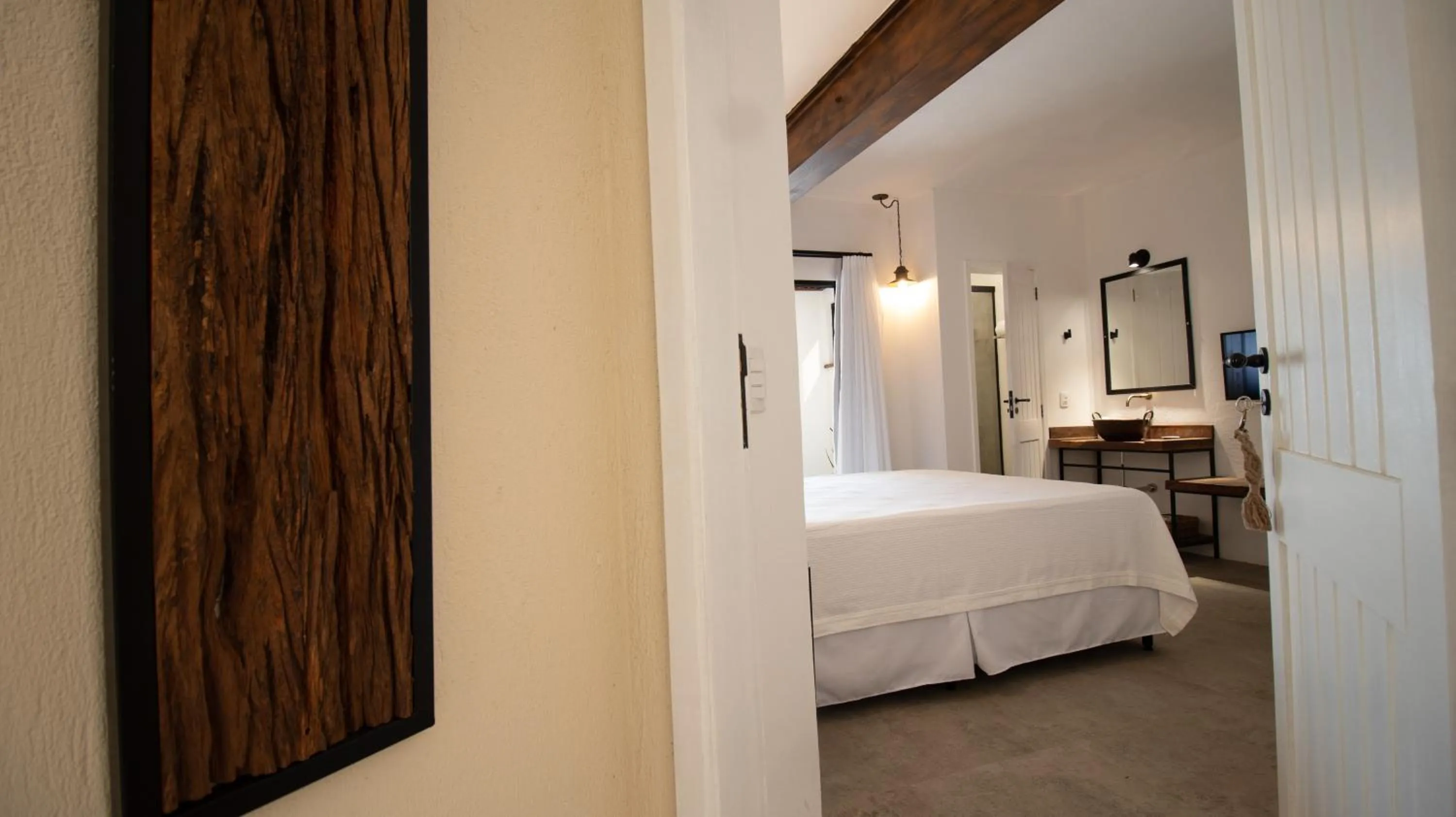 Bedroom, Bed in Villa Santa Fé