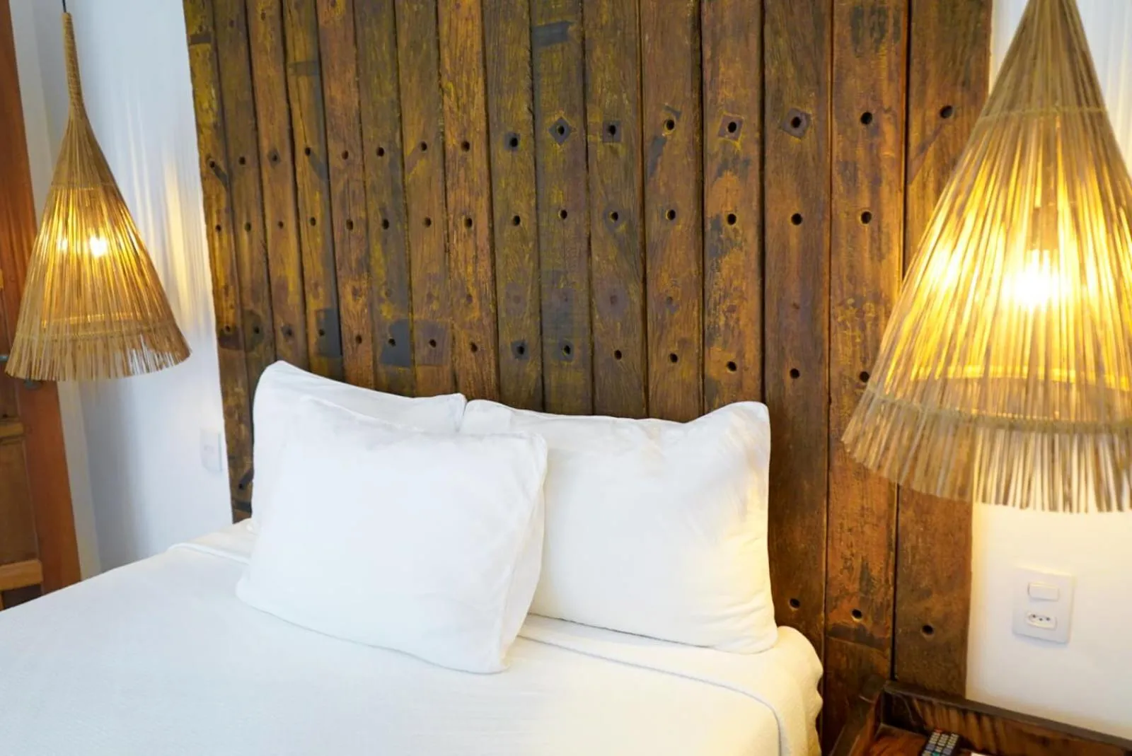 Bedroom, Bed in Villa Santa Fé