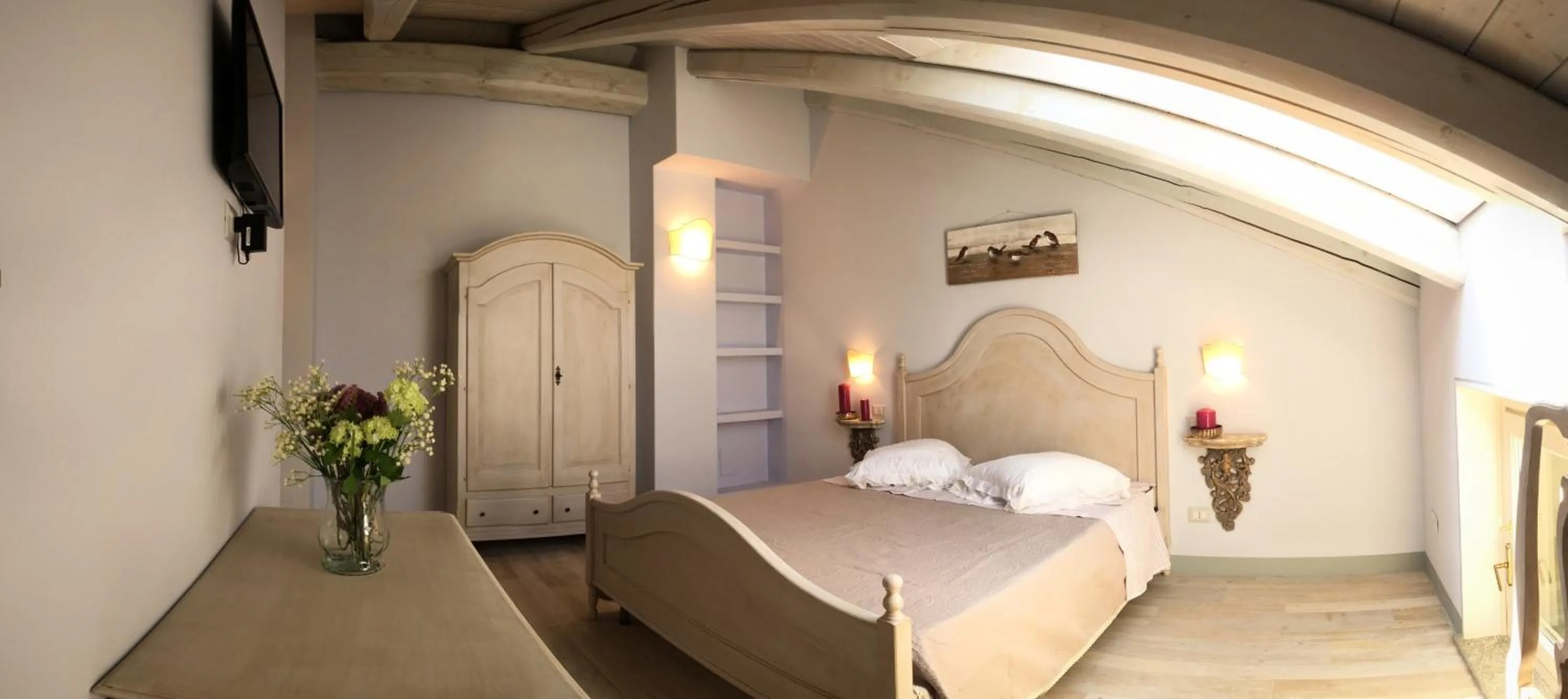 Bedroom, Bed in B&B Villa Ricardi