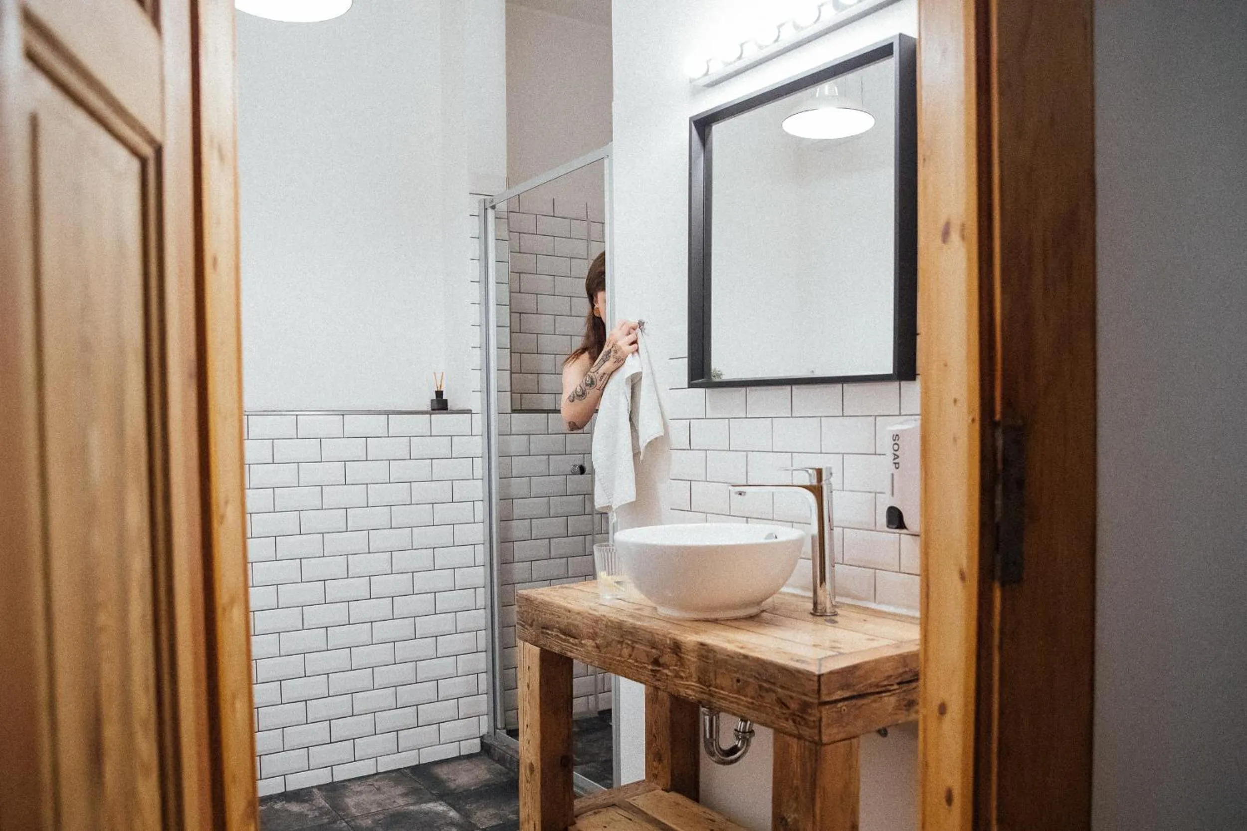 Bathroom in Hostel Multitude