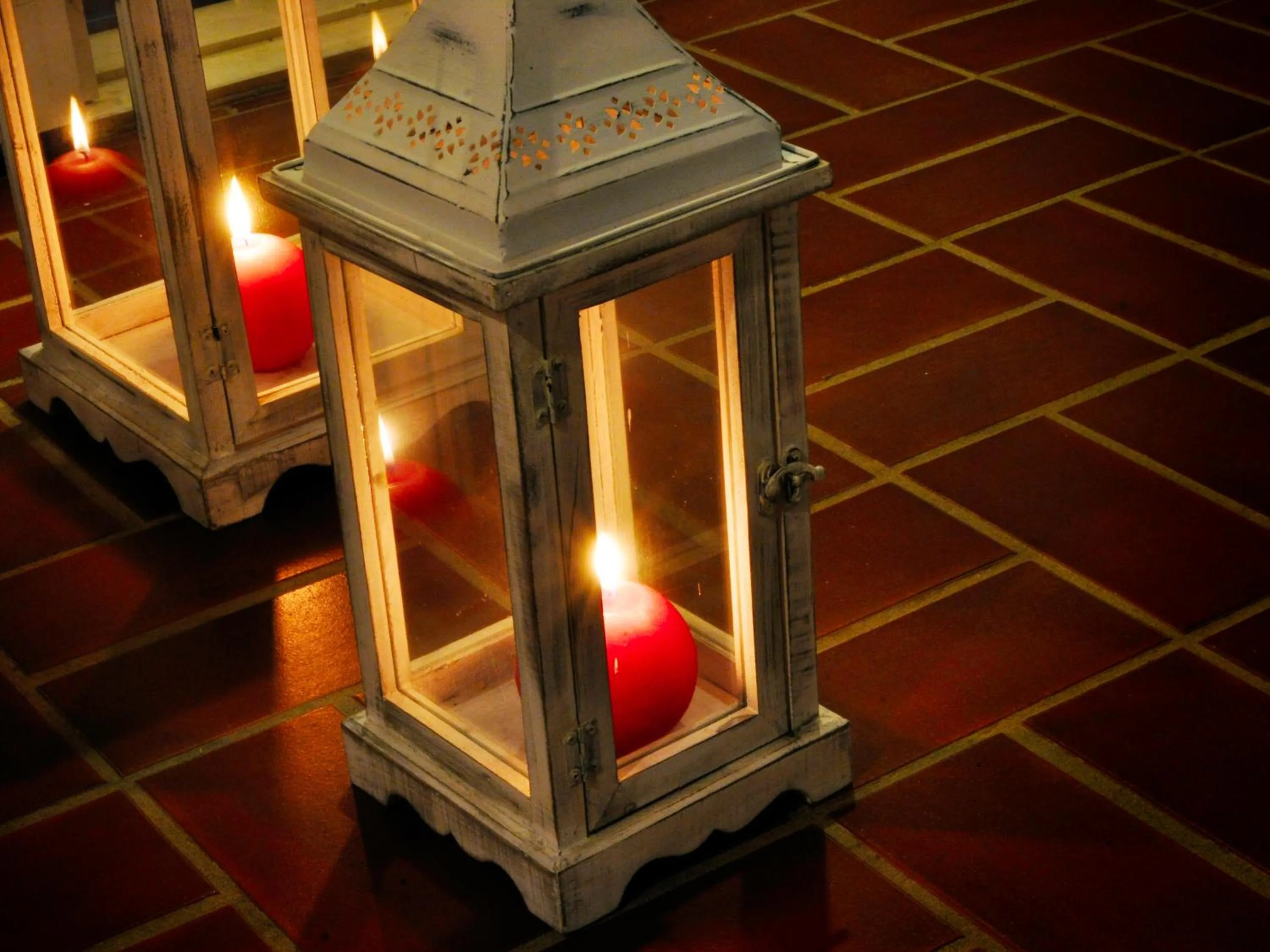 Decorative detail in Patios Da Vila - Duna Parque Group