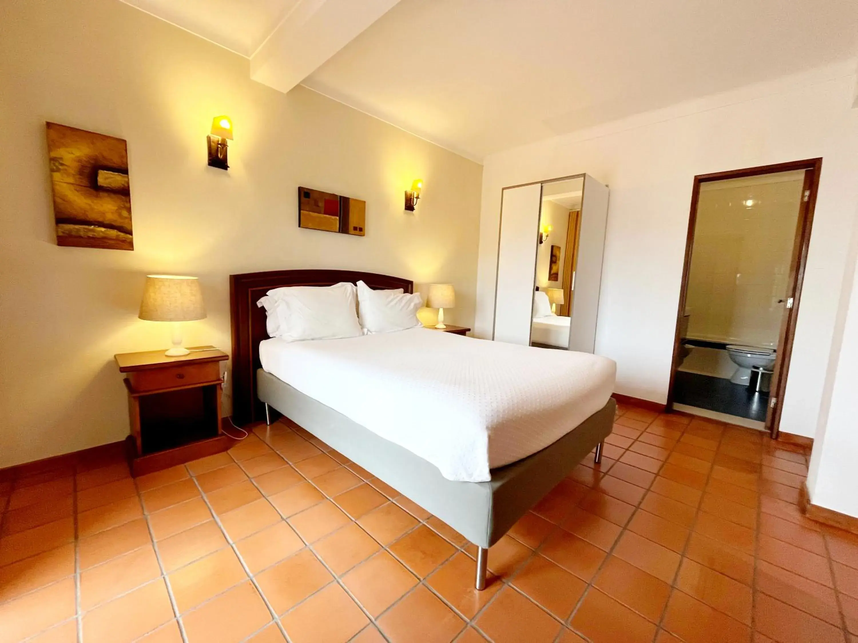 Bed in Apartamentos da Vila - Duna Parque Resorts & Hotels Bed in Apartamentos da Vila - Duna Parque Resorts & Hotels