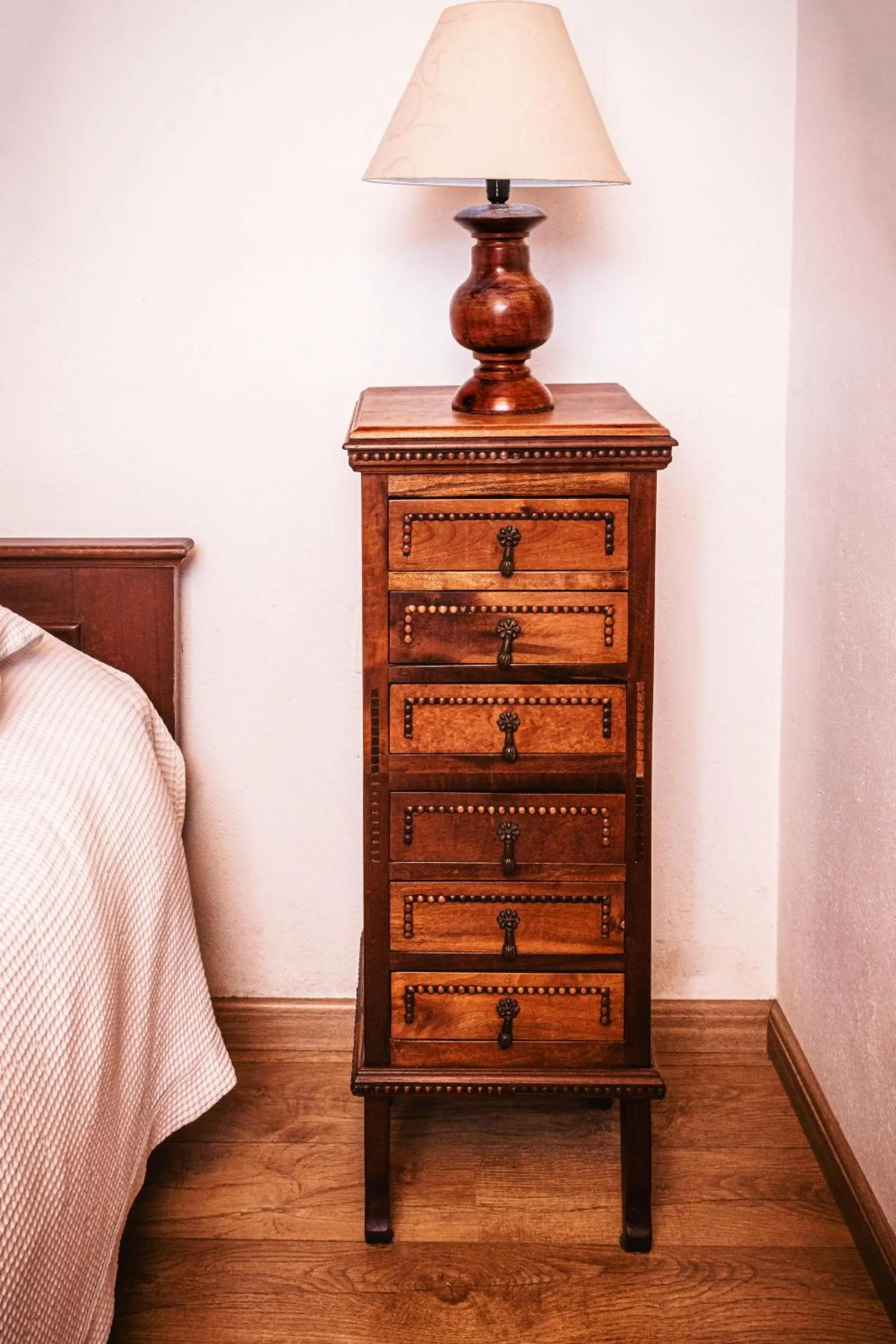 Bed in Hotel Meissner Hof