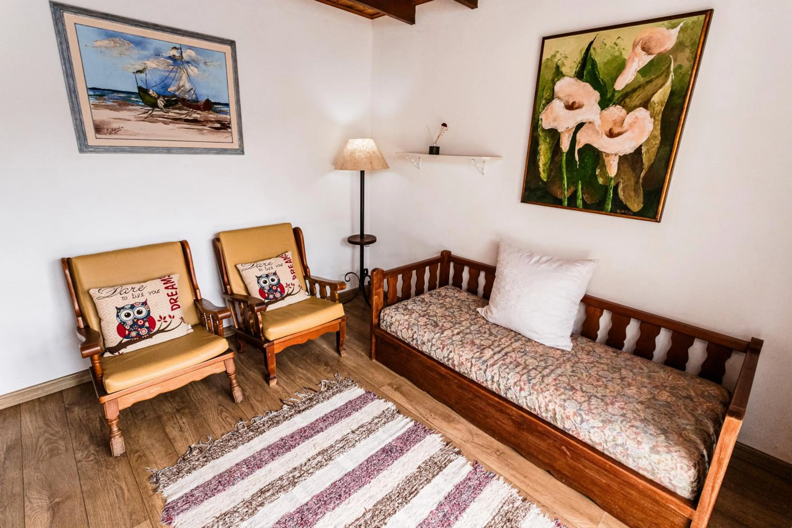 Bed in Hotel Meissner Hof