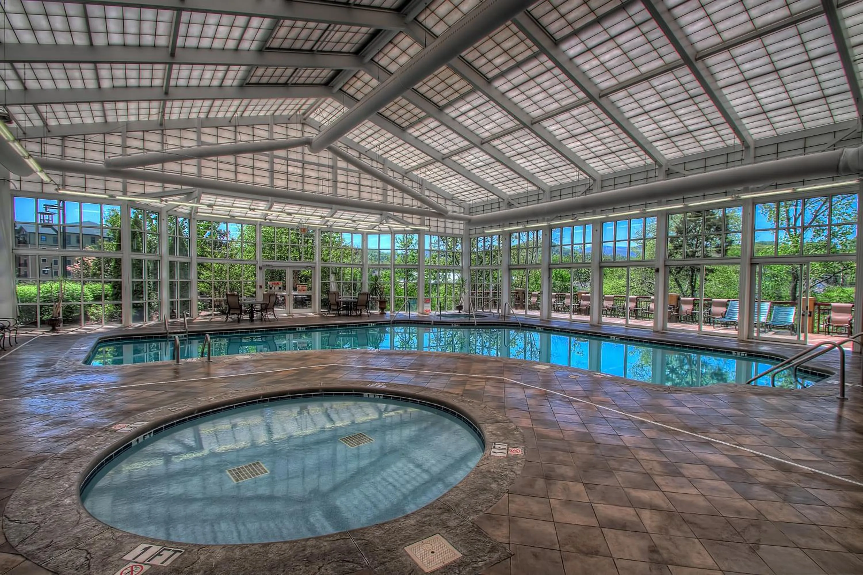 Swimming pool in RiverStone Condo Resort & Spa
