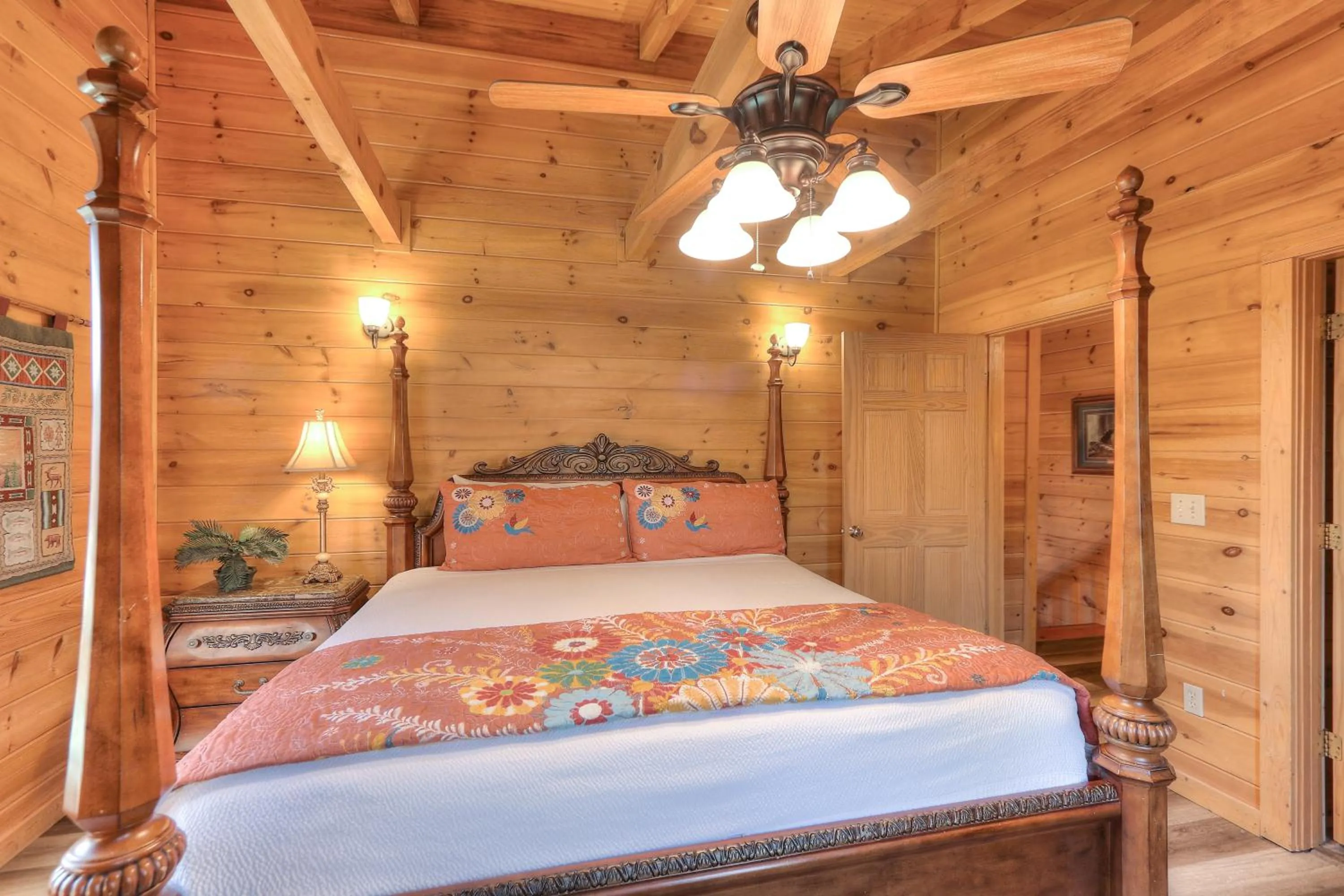 Bed in RiverStone Condo Resort & Spa