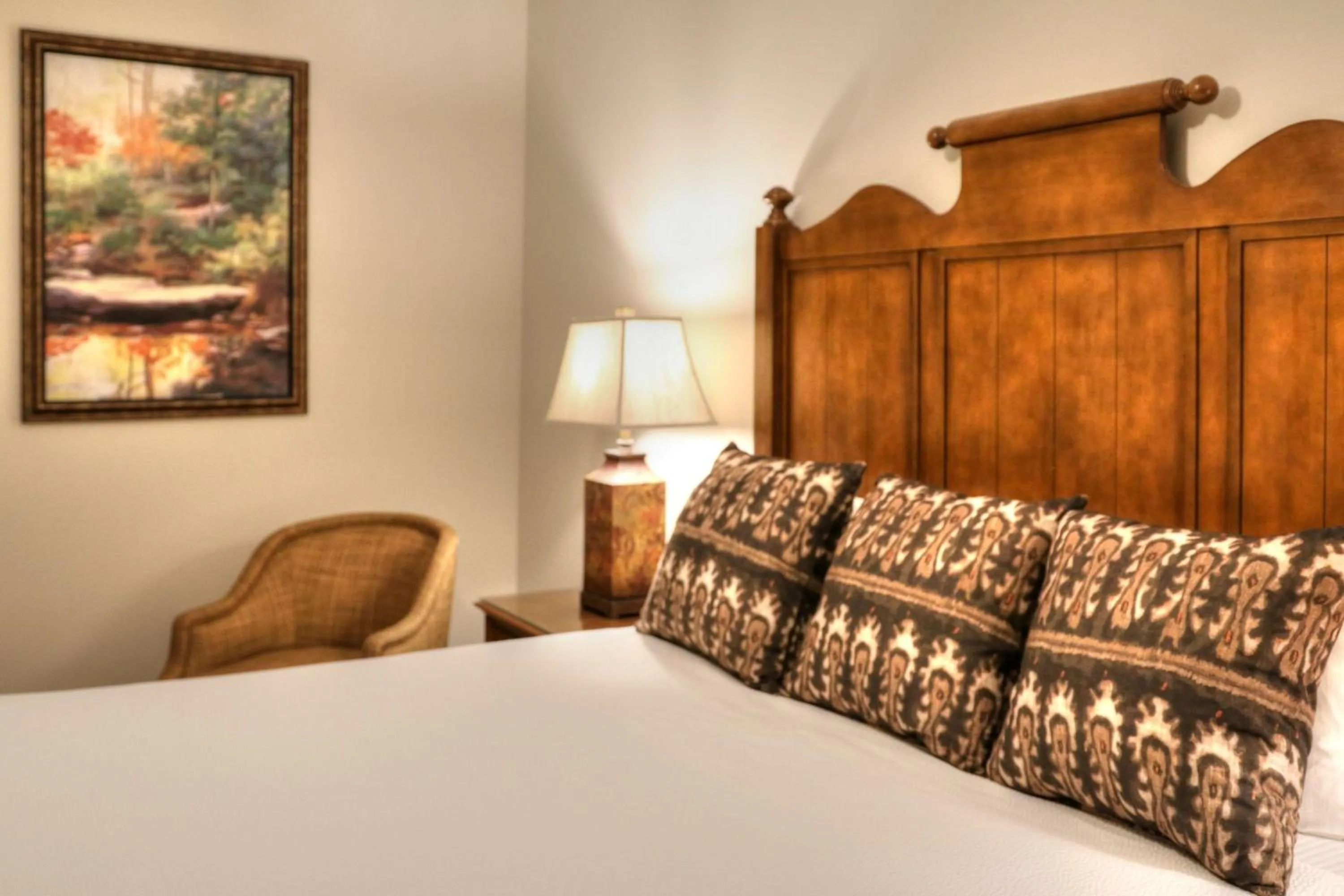 Bed in RiverStone Condo Resort & Spa