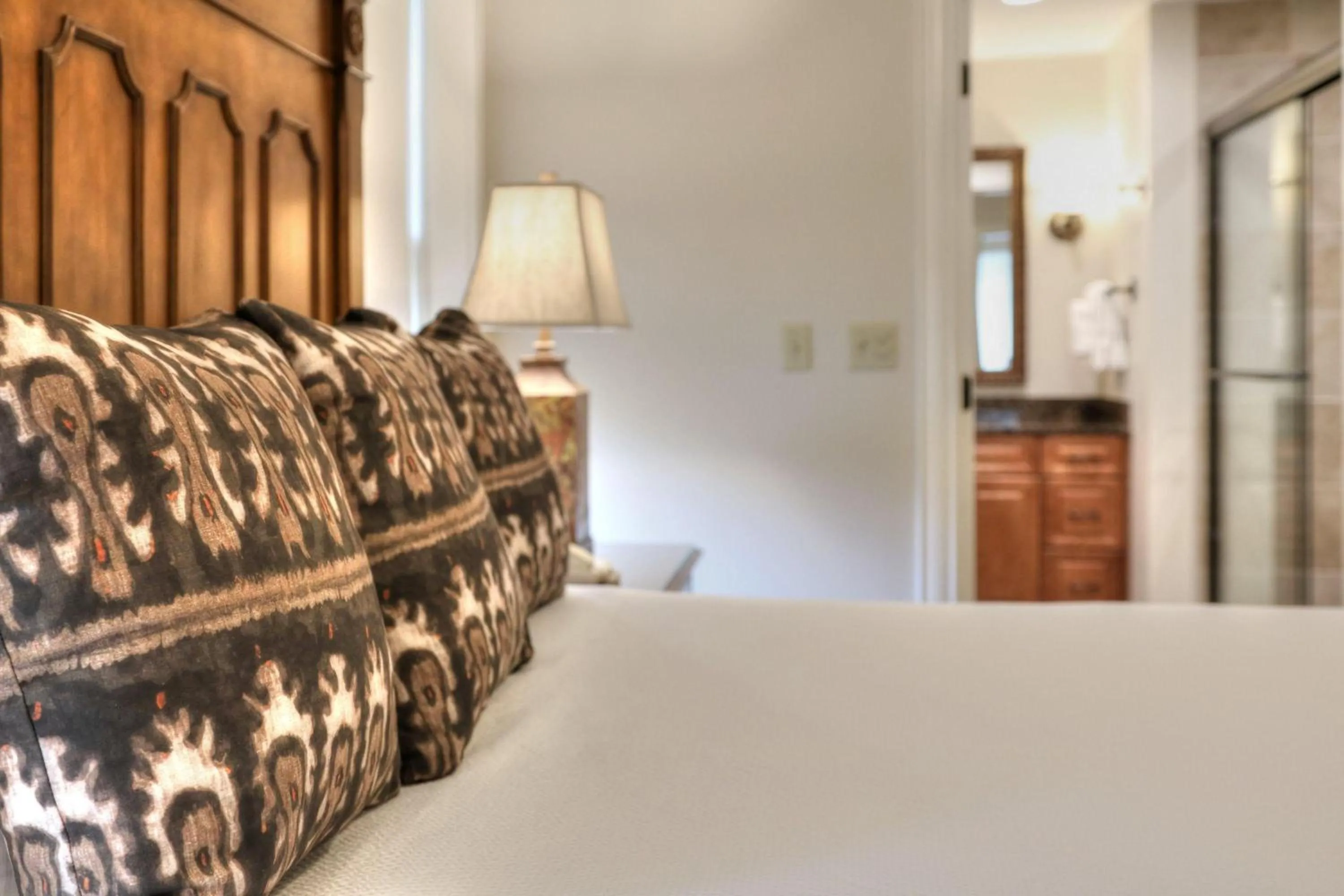 Bed in RiverStone Condo Resort & Spa