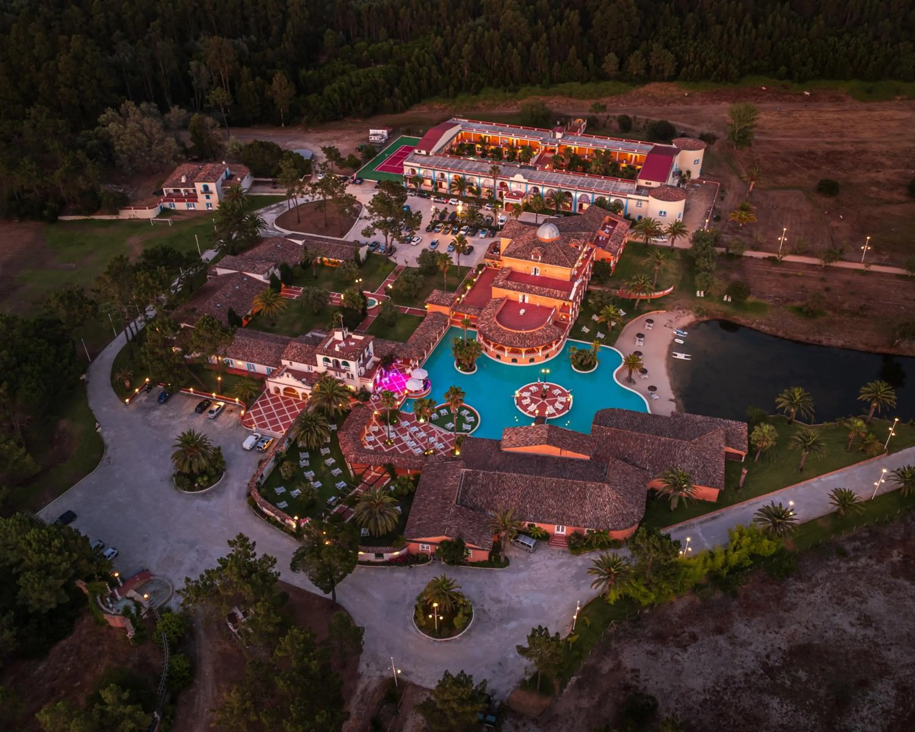 Bird's eye view in Herdade Lago Real