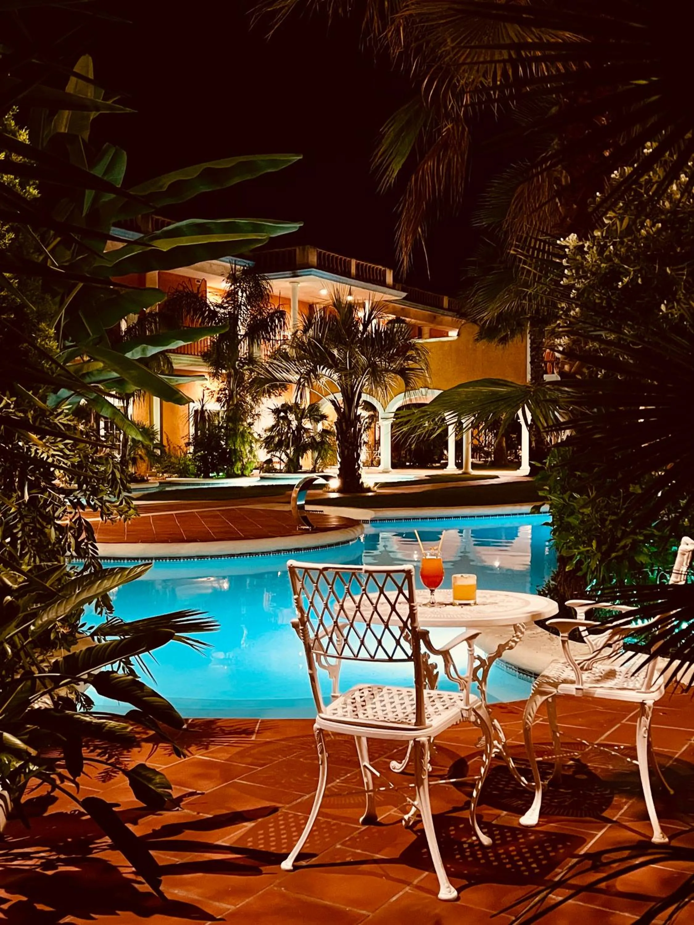 Pool view in Herdade Lago Real