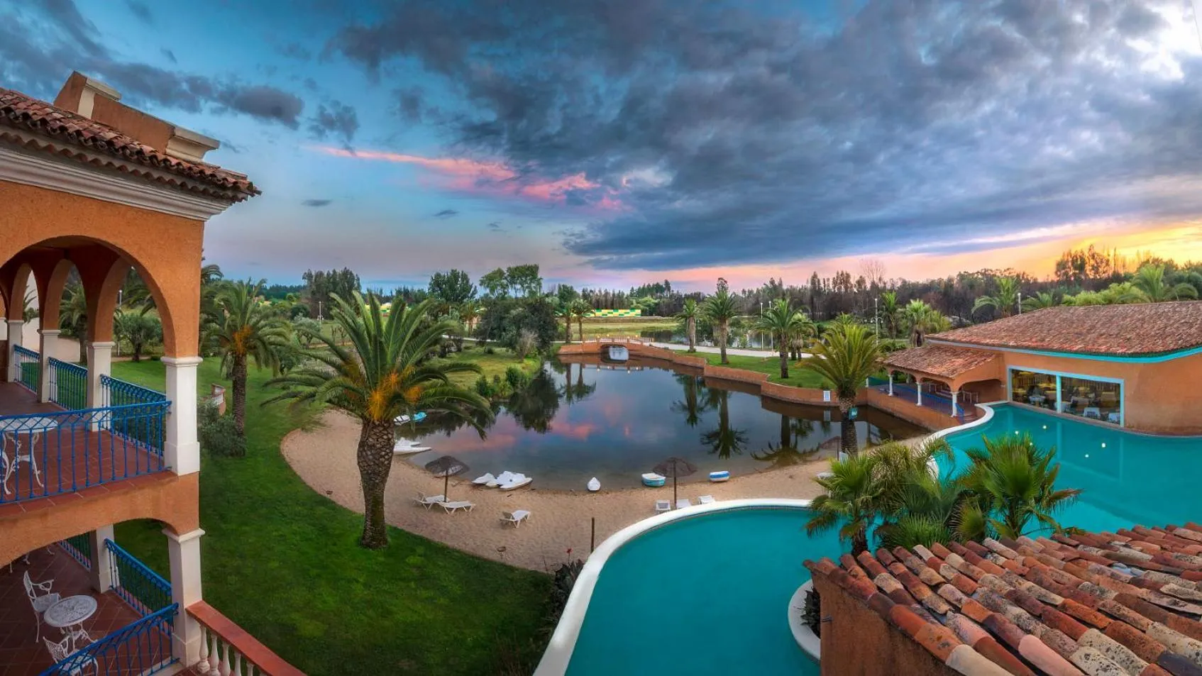 Lake view in Herdade Lago Real
