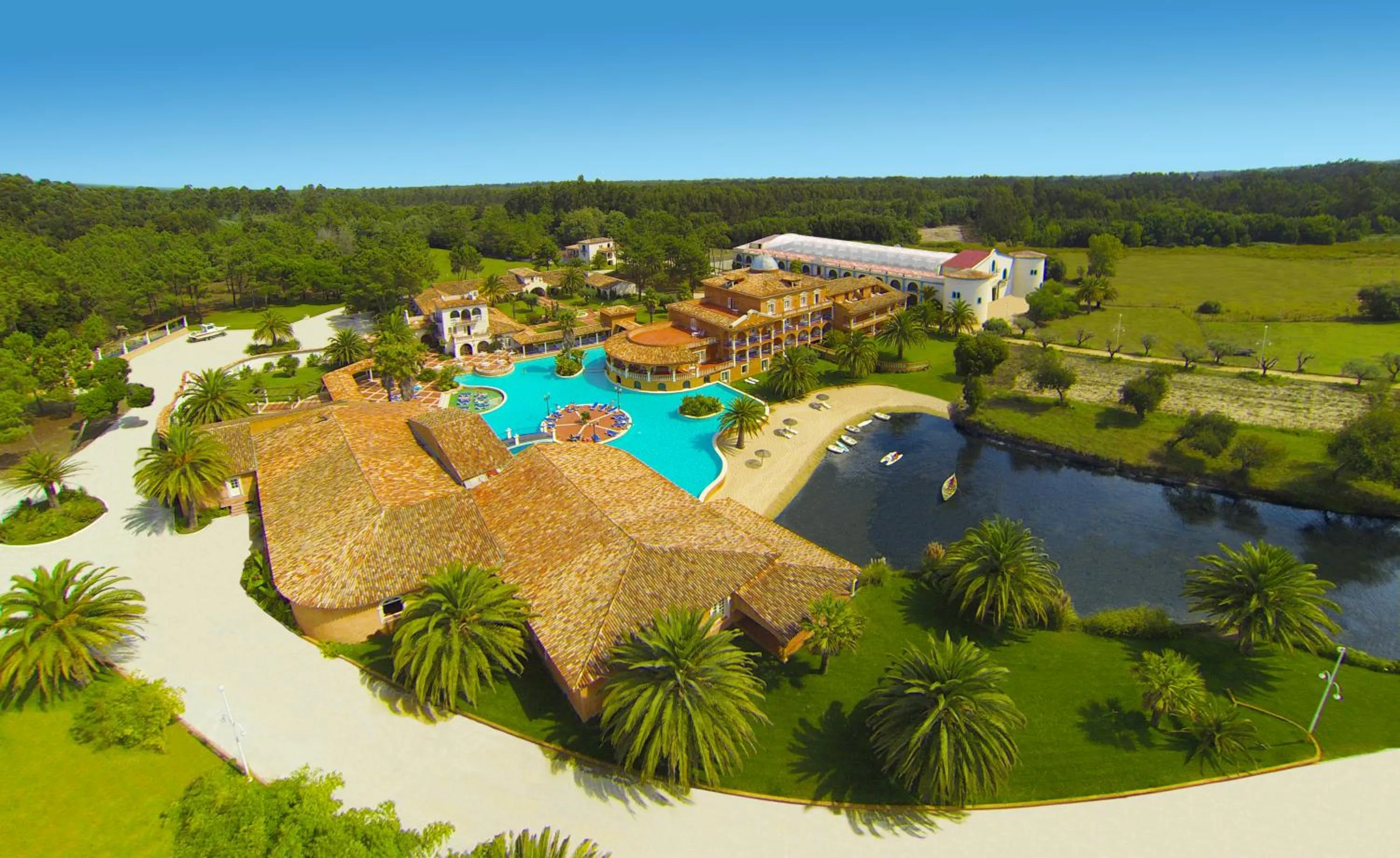 Bird's eye view in Herdade Lago Real