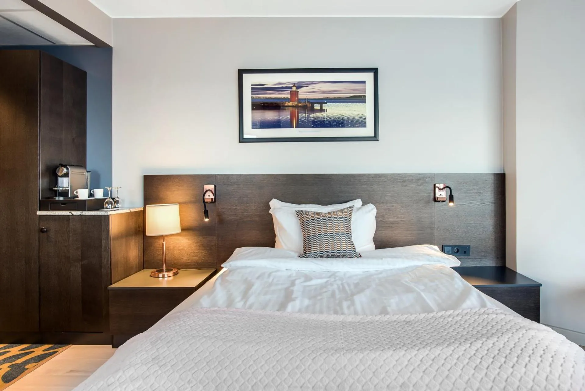 Bed in Quality Hotel Ålesund