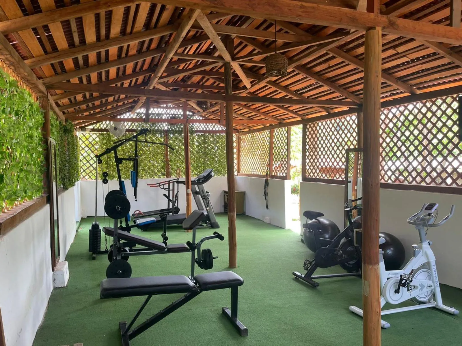 Fitness centre/facilities in Casa Paraiso Hotel Boutique
