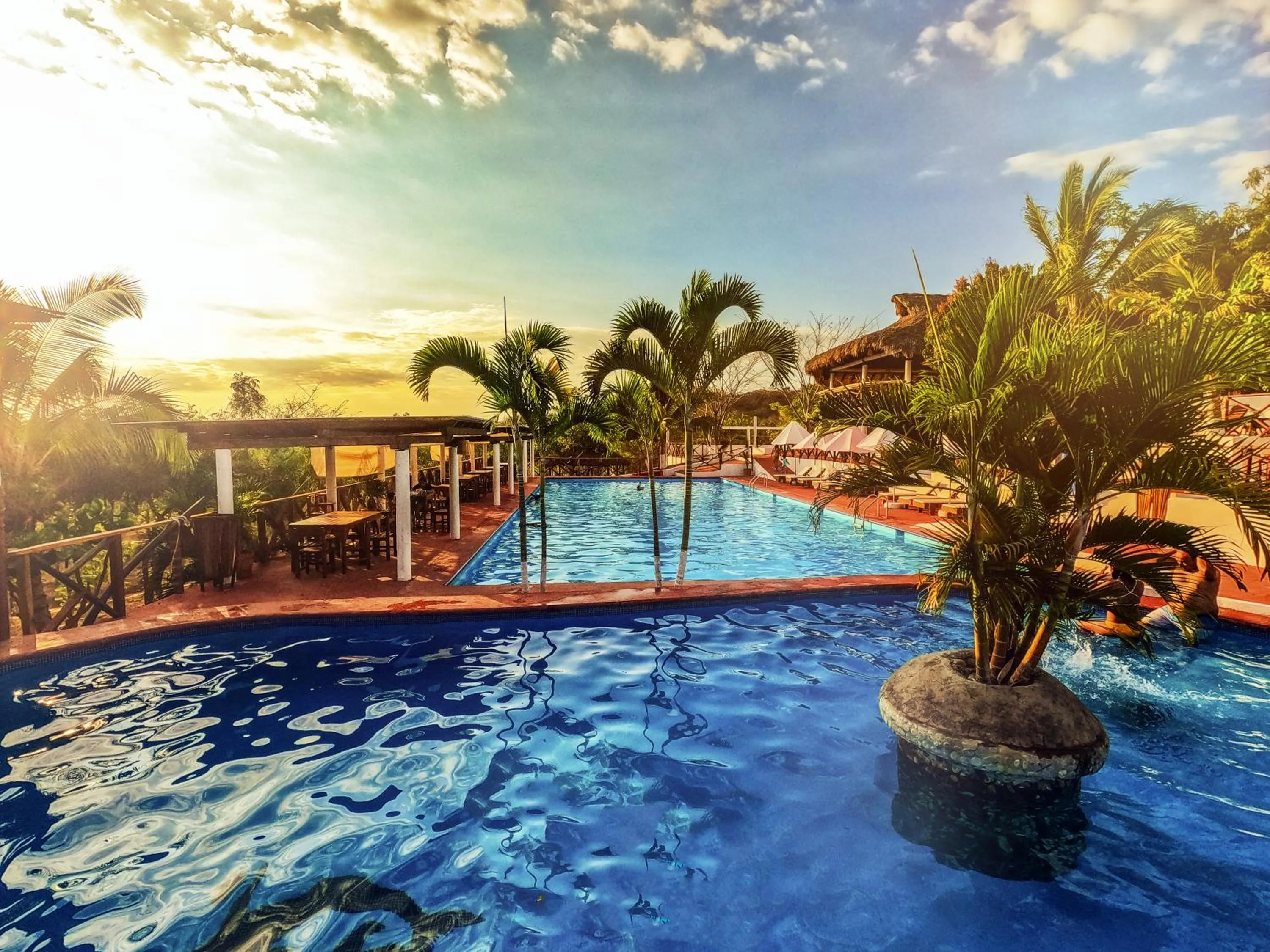Swimming pool in Casa Paraiso Hotel Boutique